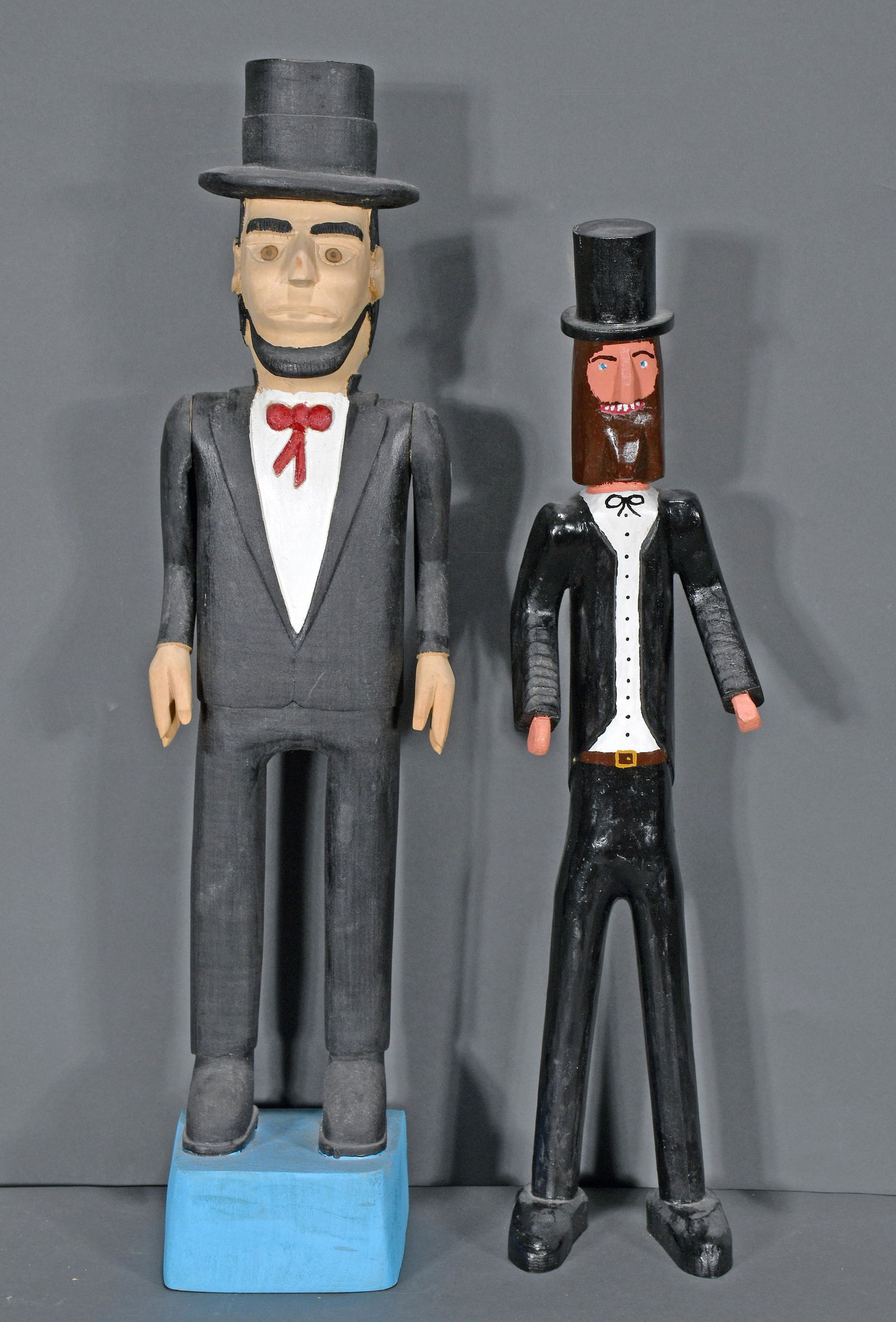 Calvin Cooper & Winford Gibson.  Lincolns. (1 of 2)