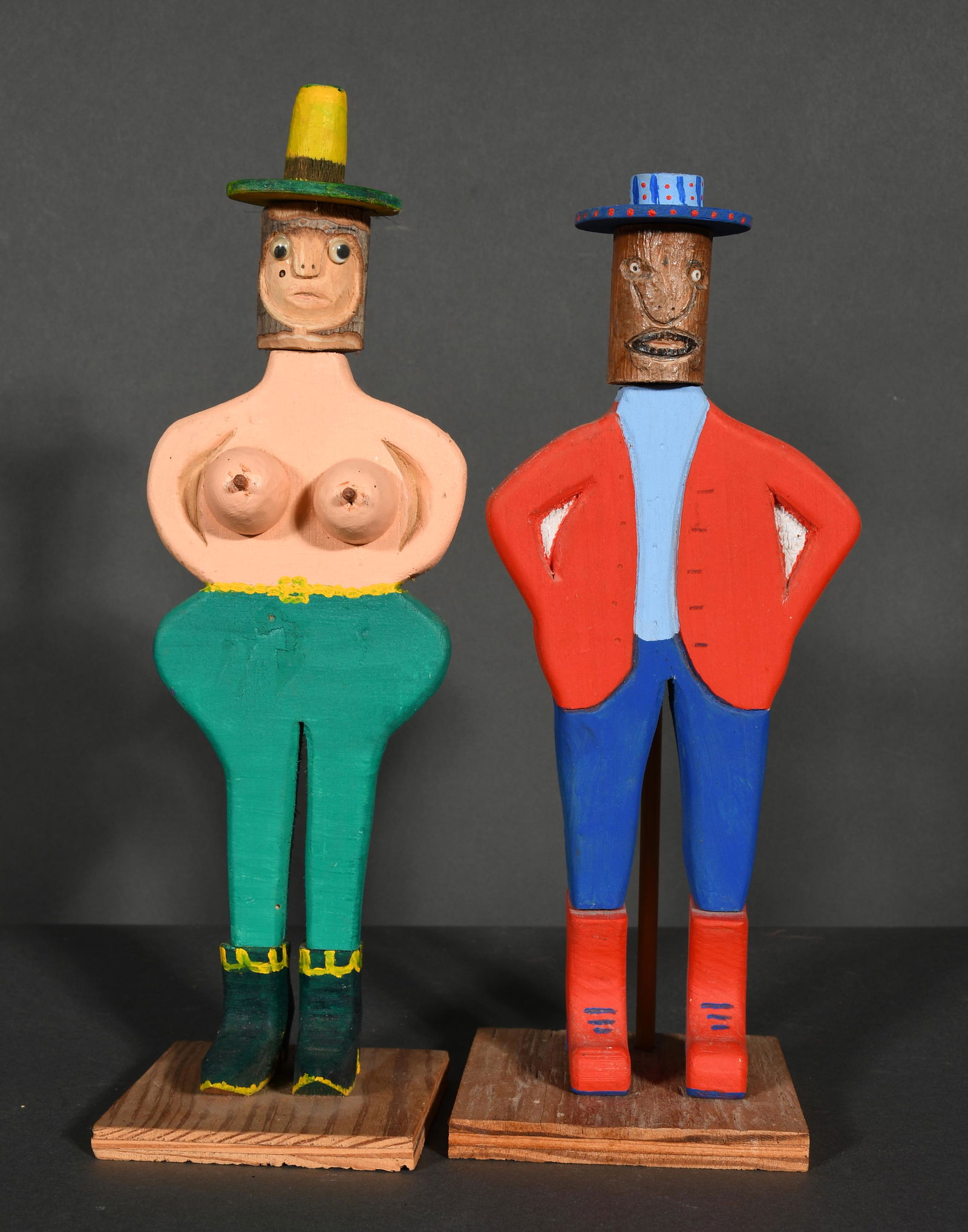 Ray Fisher. Two Figures. (1 of 2)