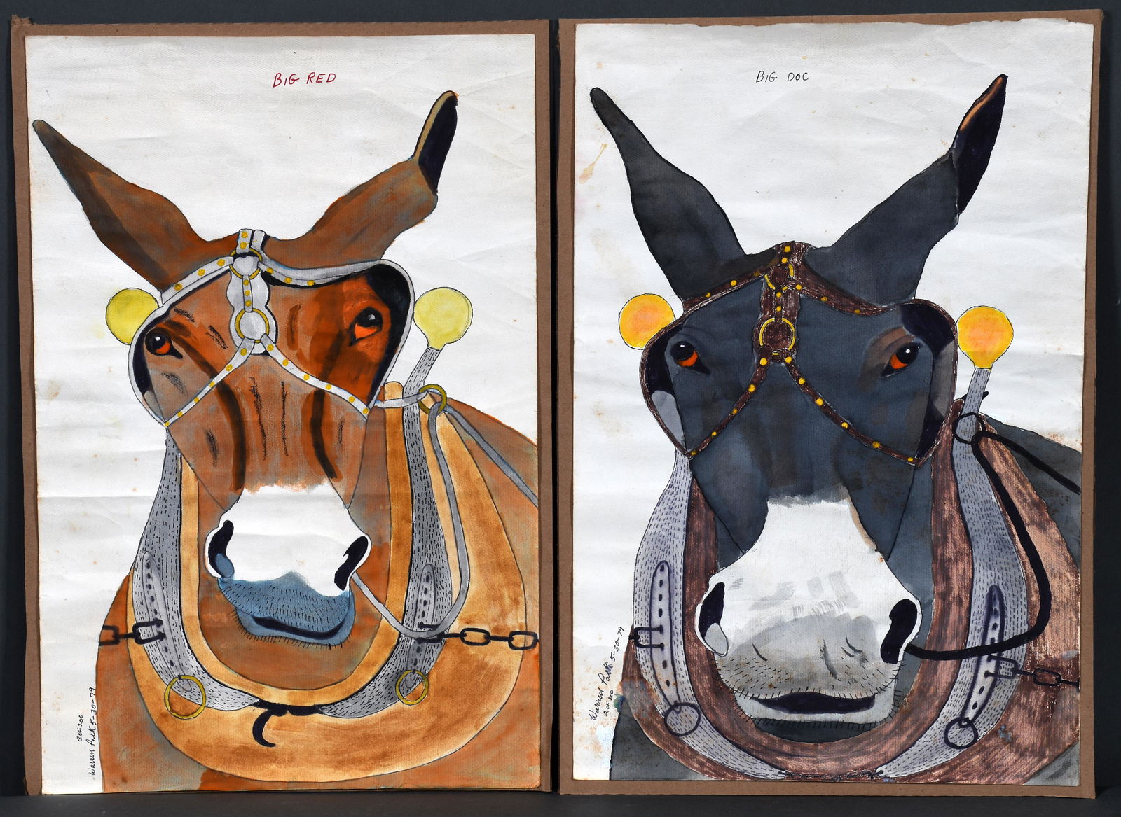 Warren Pack. Big Red & Big Dock. (1 of 3)