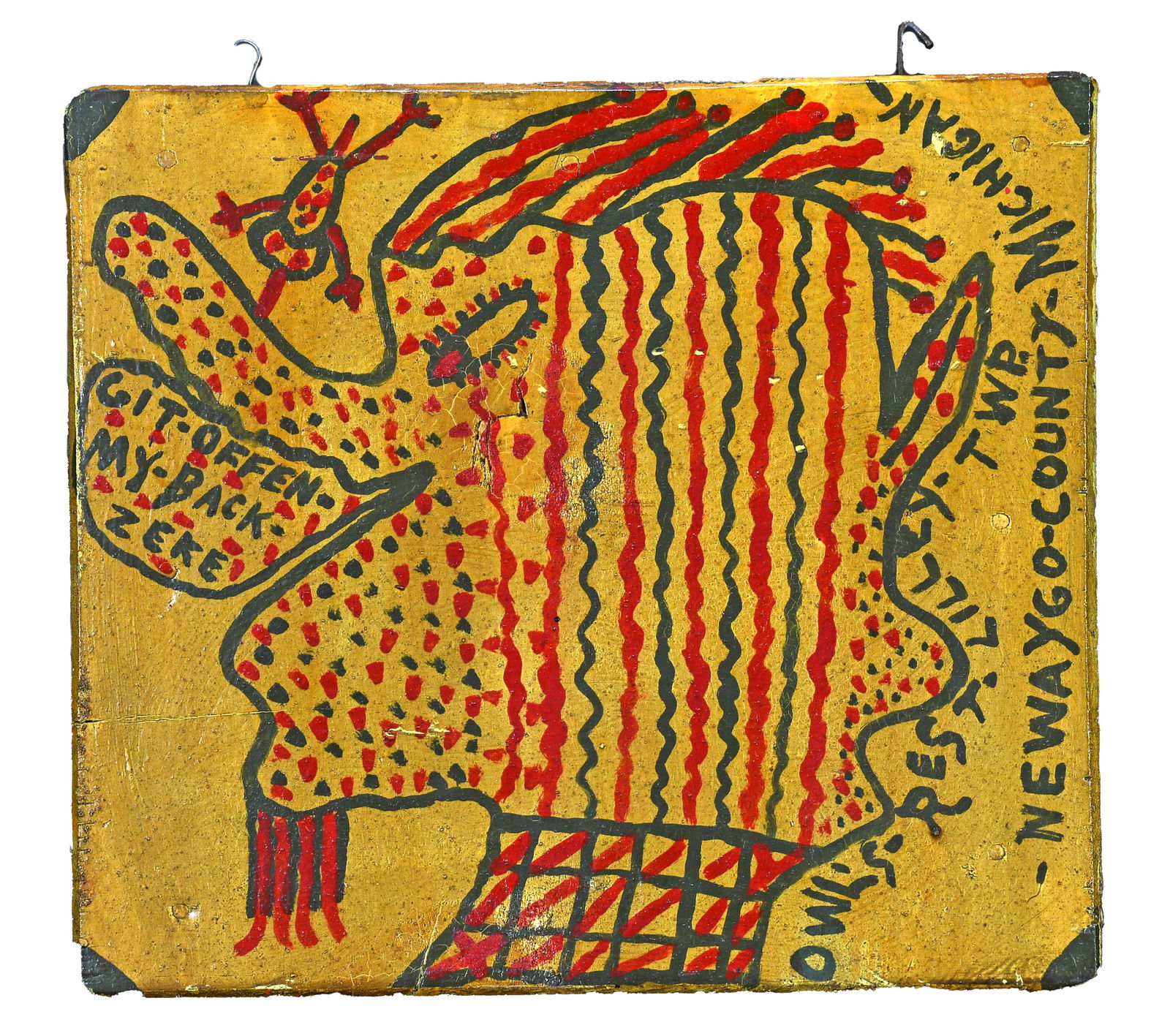 Albert Kid Mertz. Git Offen My Back, Zeke. (1 of 2)