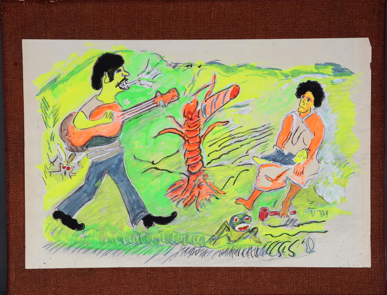 Luster Willis. Singing In Swamp. (1 of 1)