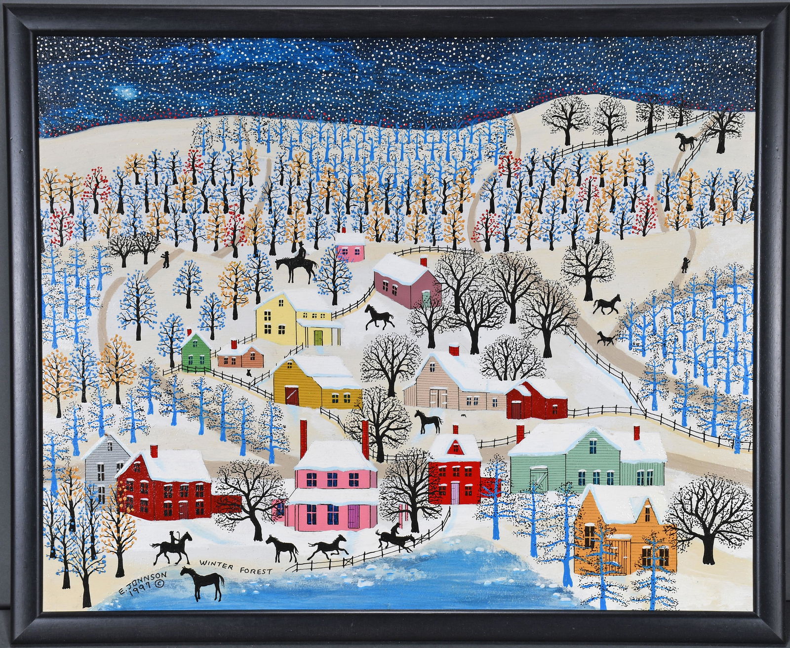 E. Johnson. Winter Forest. (1 of 3)