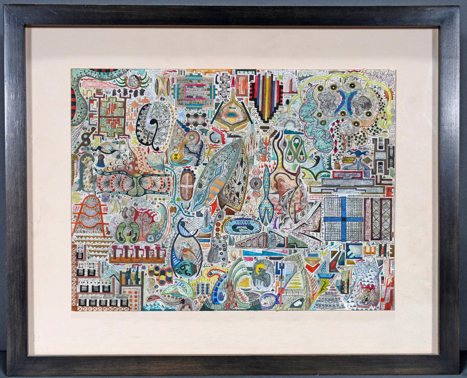 Benjamin Hotchkiss. Intricate Drawing. (1 of 7)