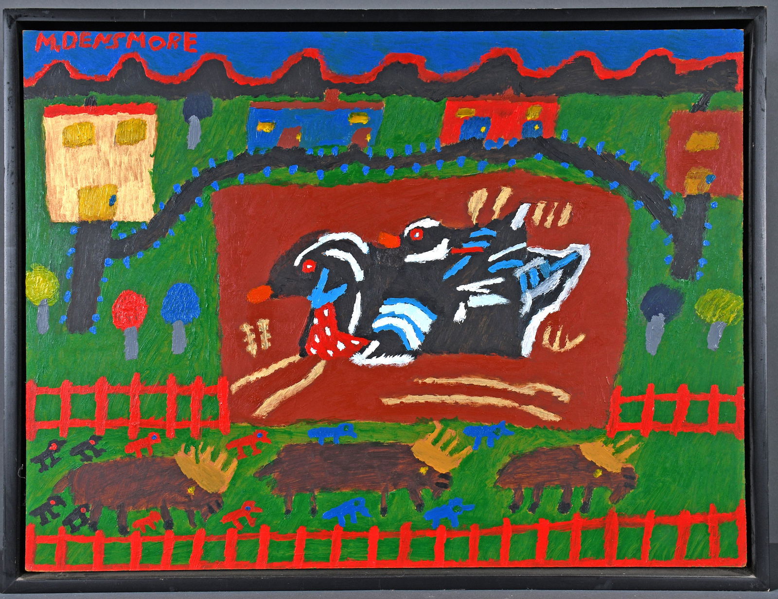 Merrill Densmore. Mallard Duck & Moose. (1 of 2)