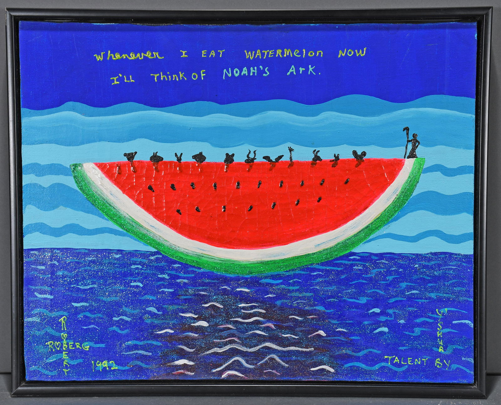 Robert Roberg. Watermelon Ark. (1 of 2)