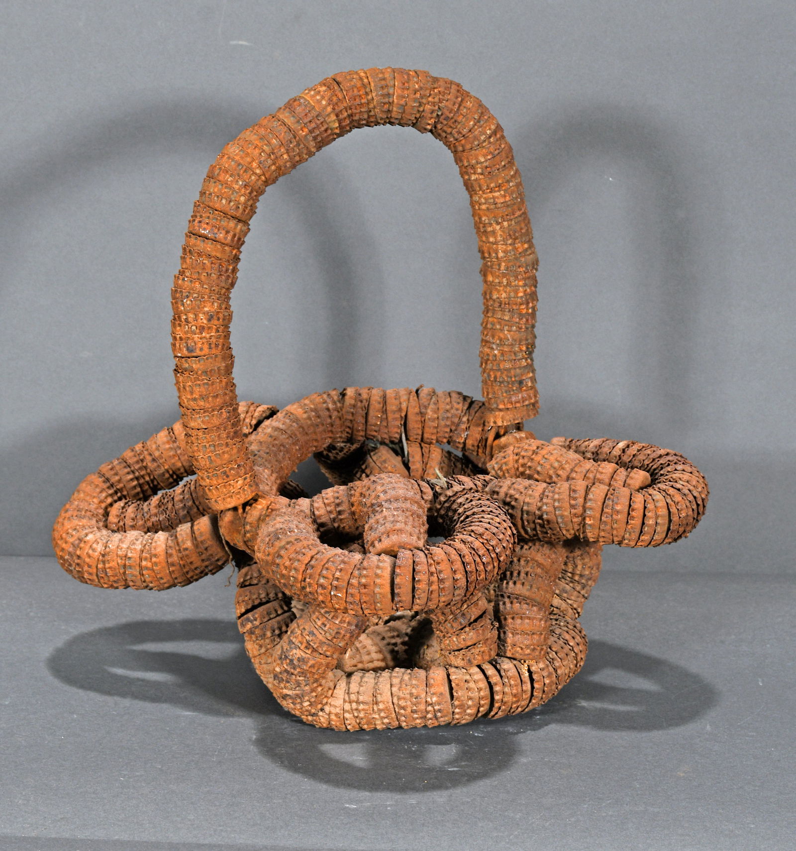 Antique Bottlecap Basket. (1 of 1)