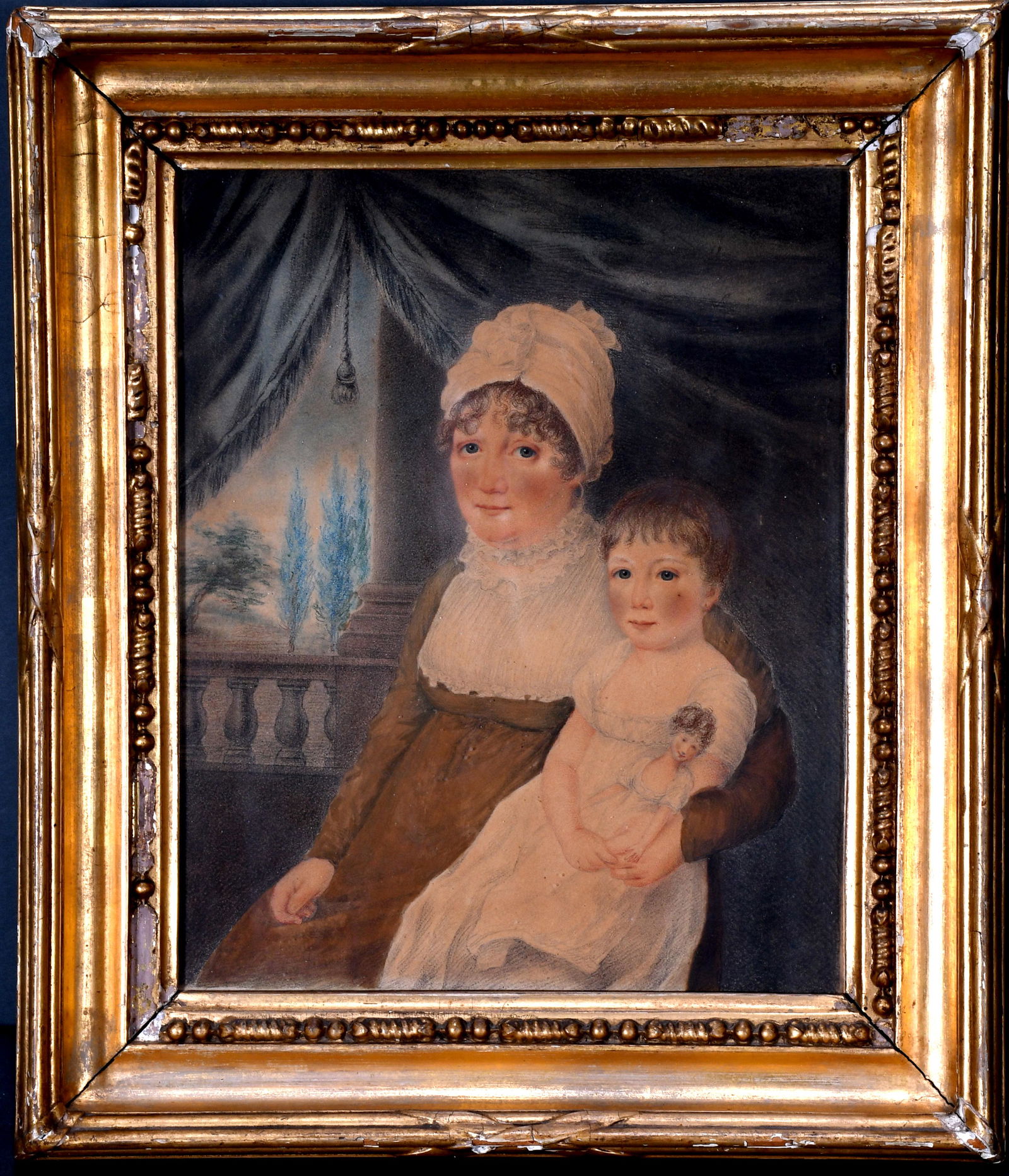 Mother and Daughter With Doll (1 of 3)