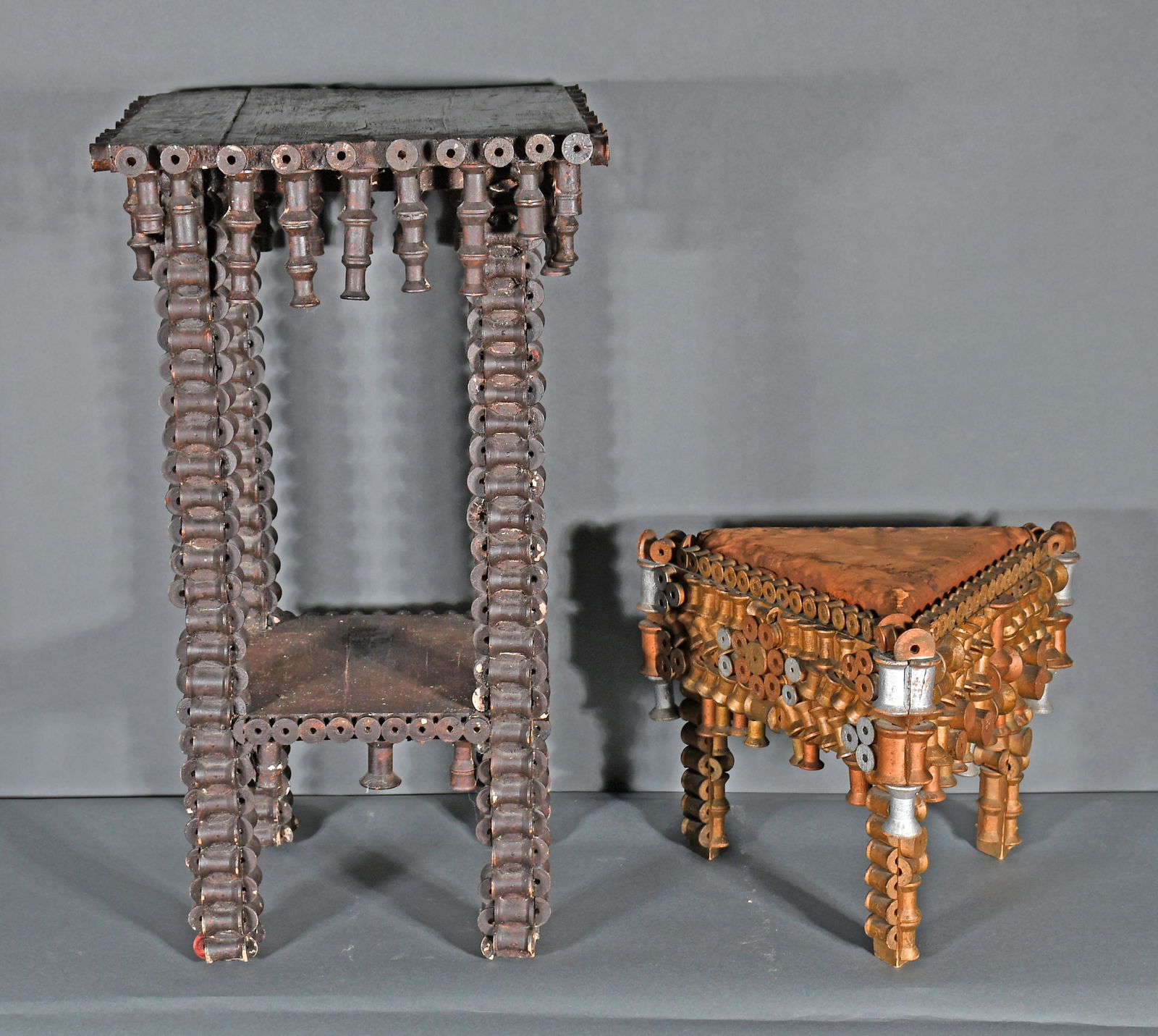 Anonymous Spool Stand and Stool. (1 of 4)