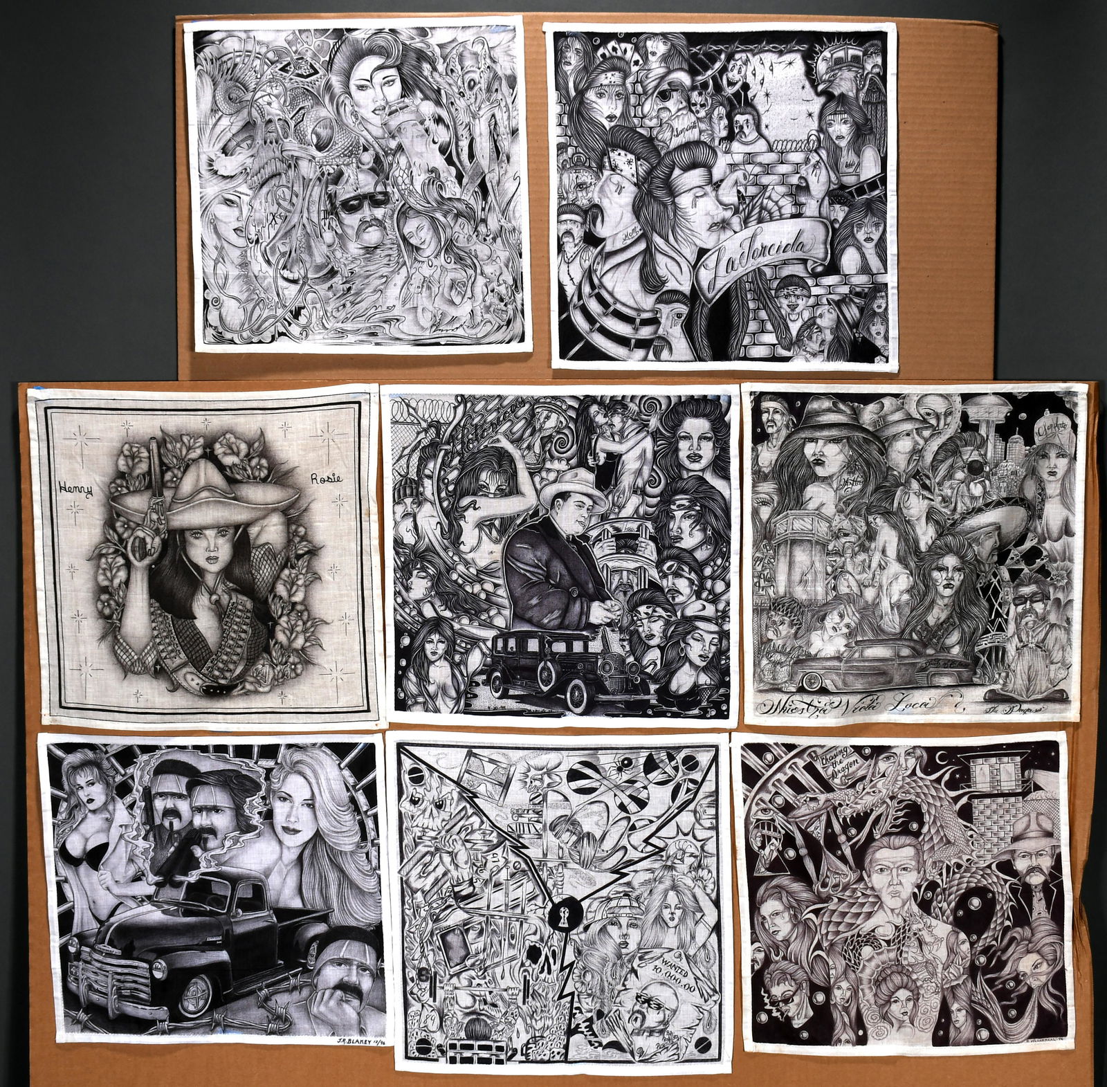 8 Black & White High Quality Prison Panos. (1 of 8)