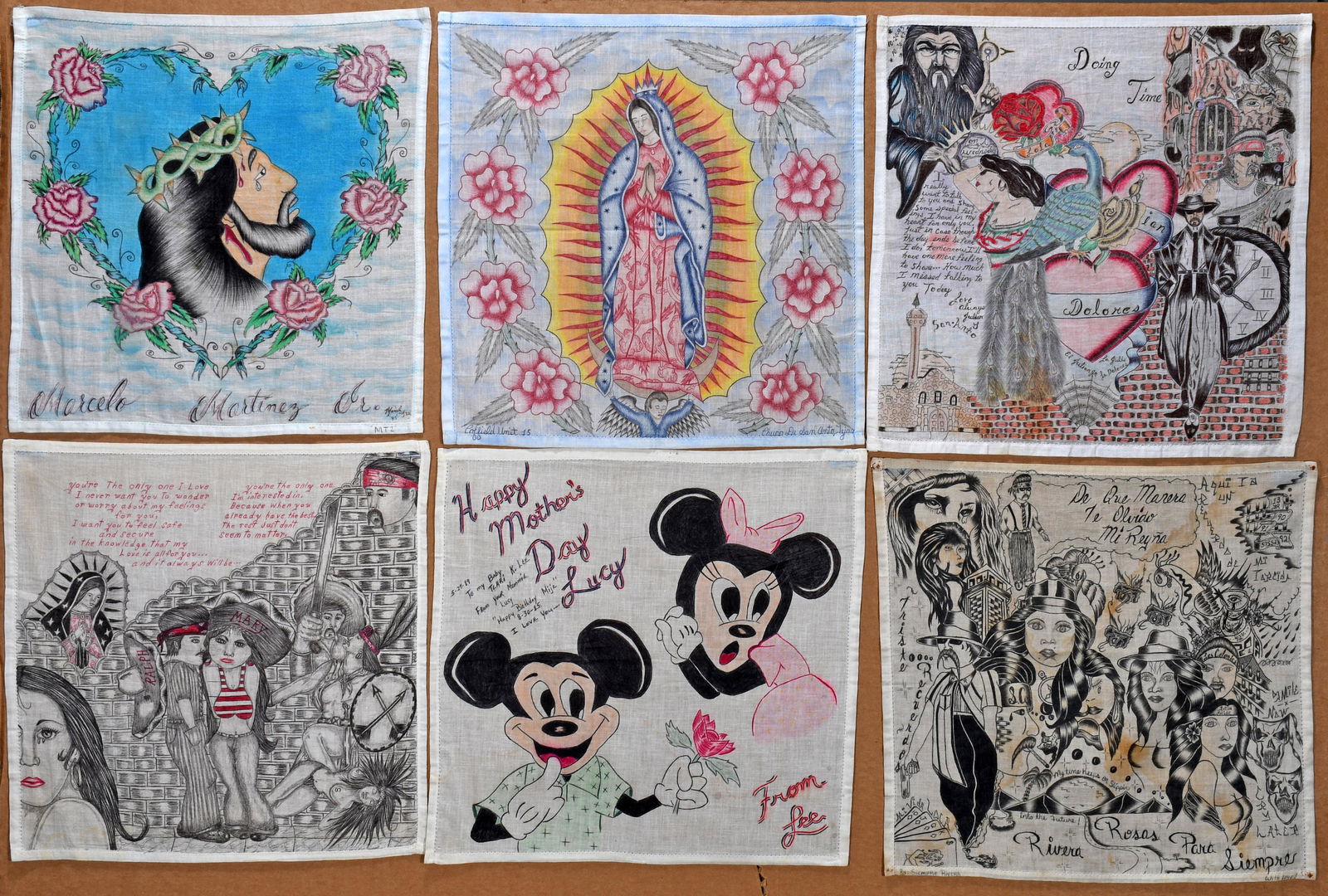 TX Incarcerated Artists. Six Prison Panos. (1 of 7)