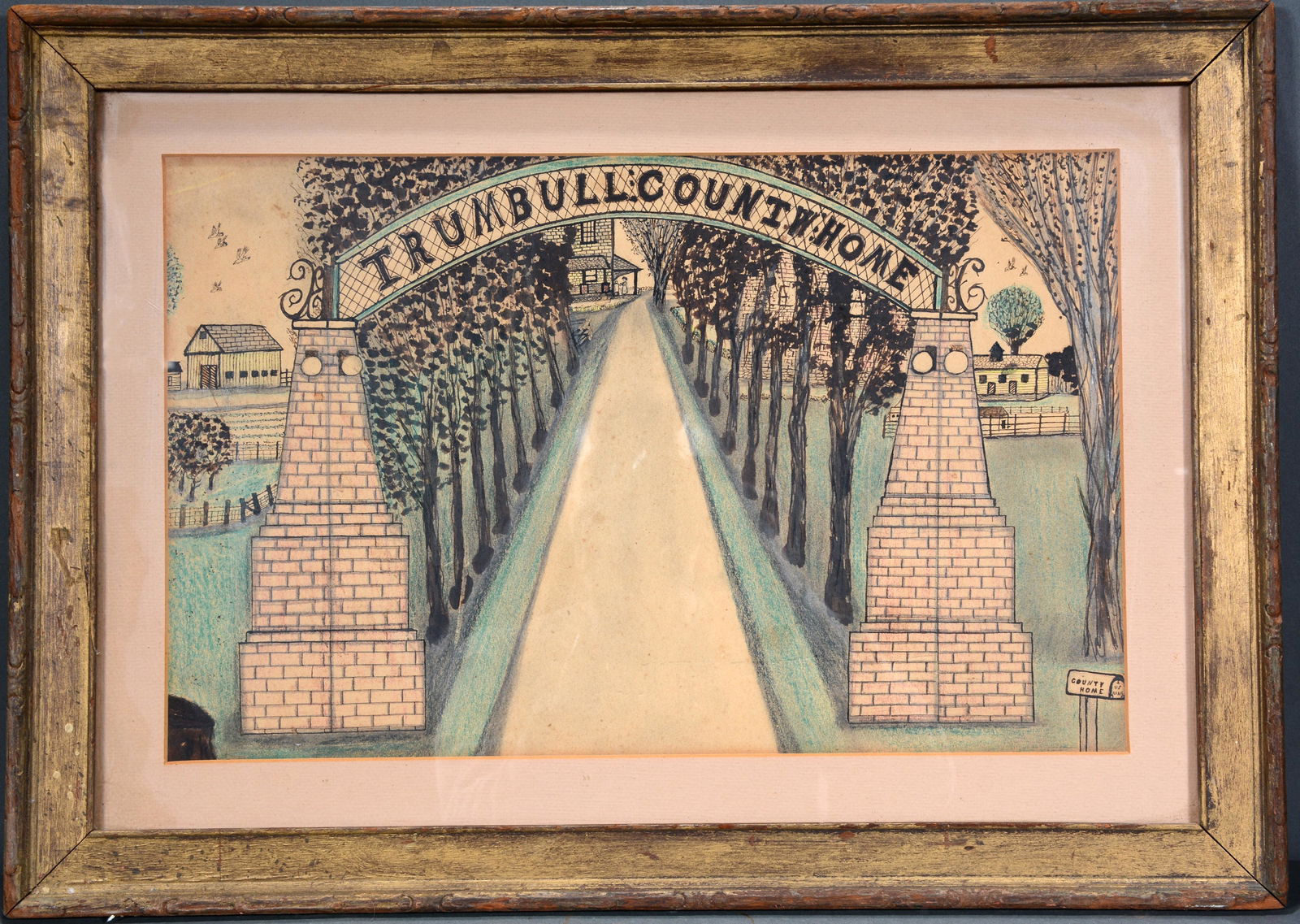 Trumball, County Home. (1 of 5)