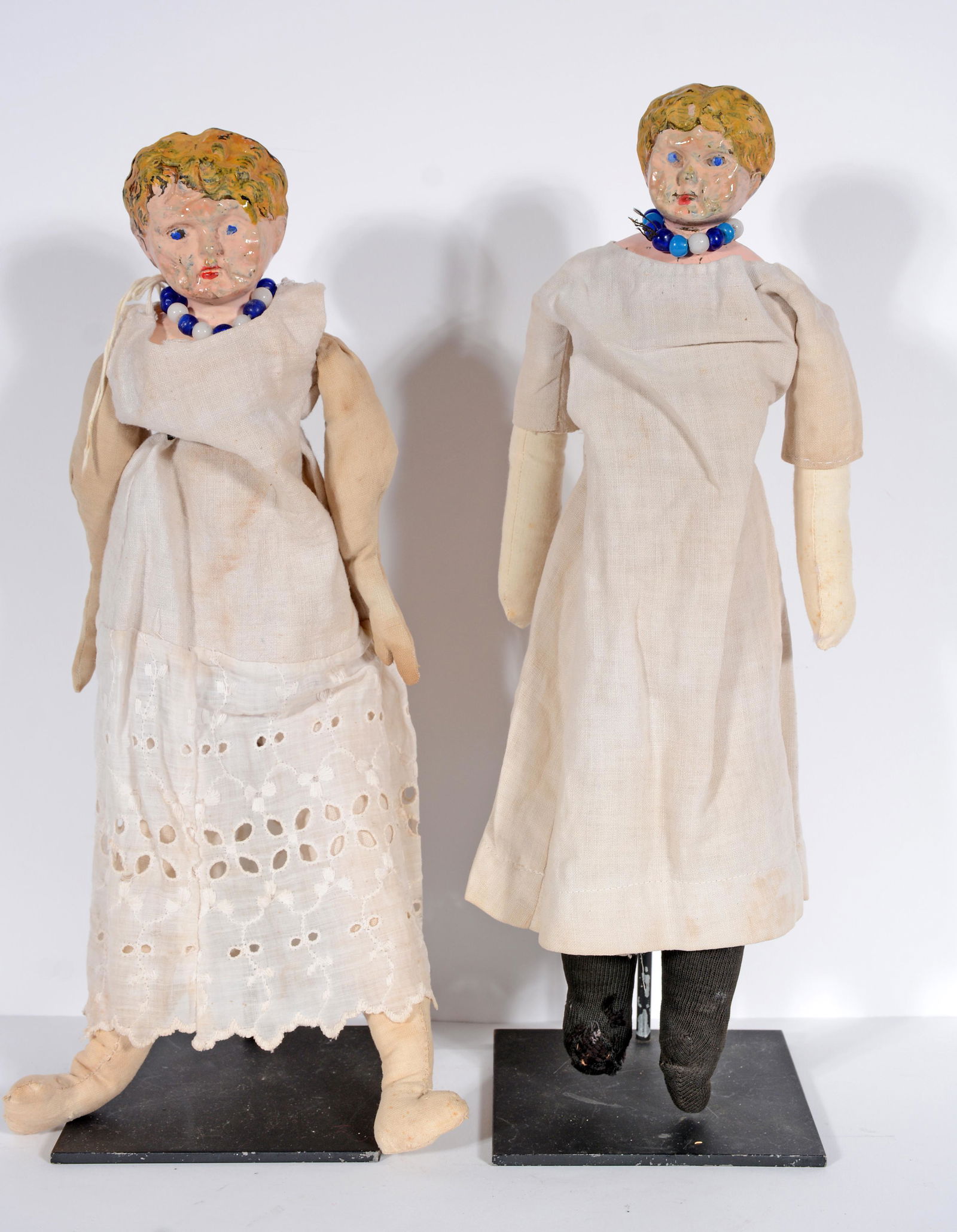 Make-Do Dolls With Mixed Parts. (1 of 3)