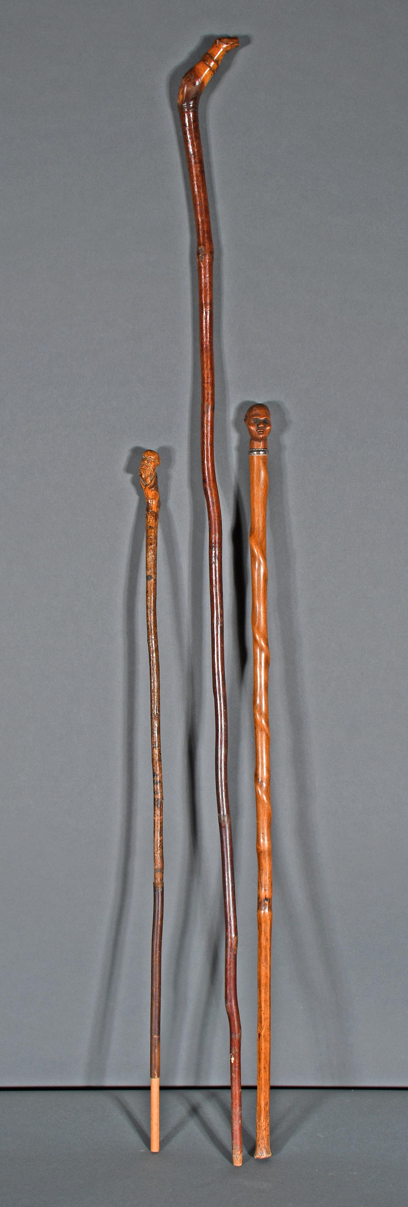 Anonymous. Three Antique Canes. (1 of 2)