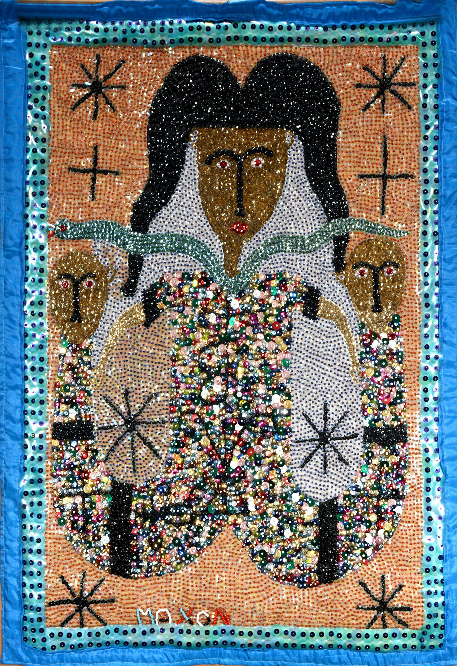 Maxon. Voodoo Mermaid Flag. (1 of 2)