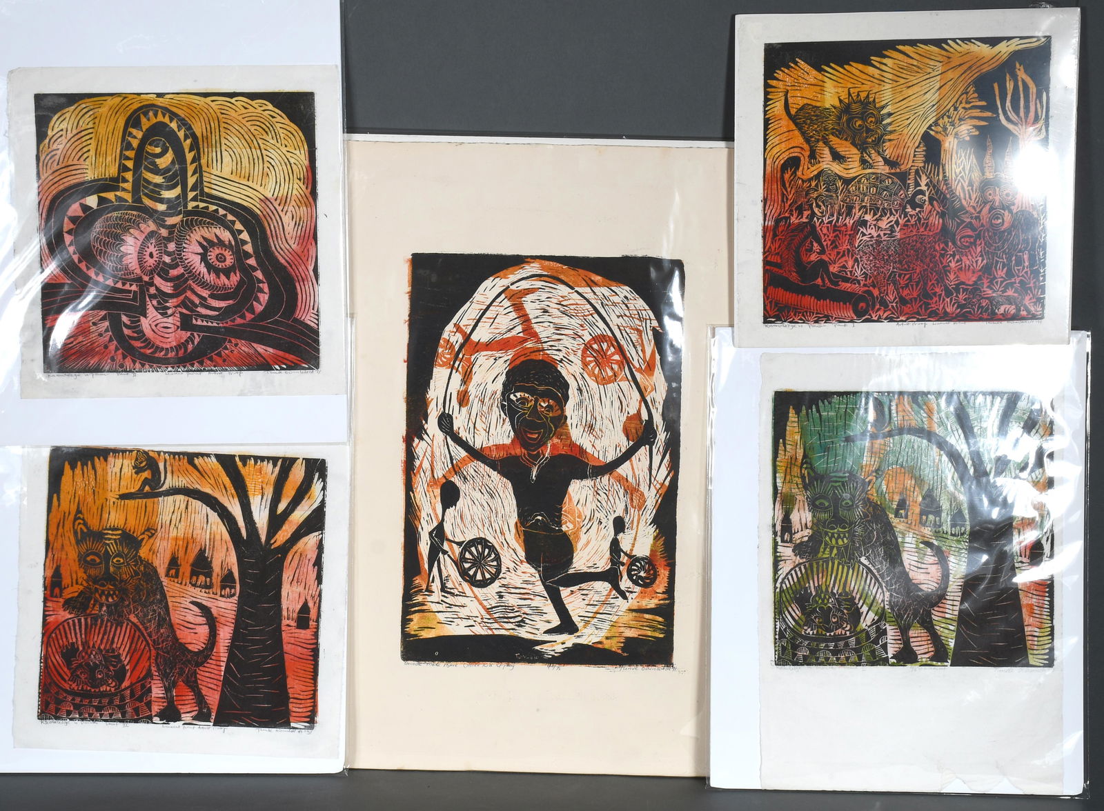 Tunde Odunlade. Five Works. (1 of 5)