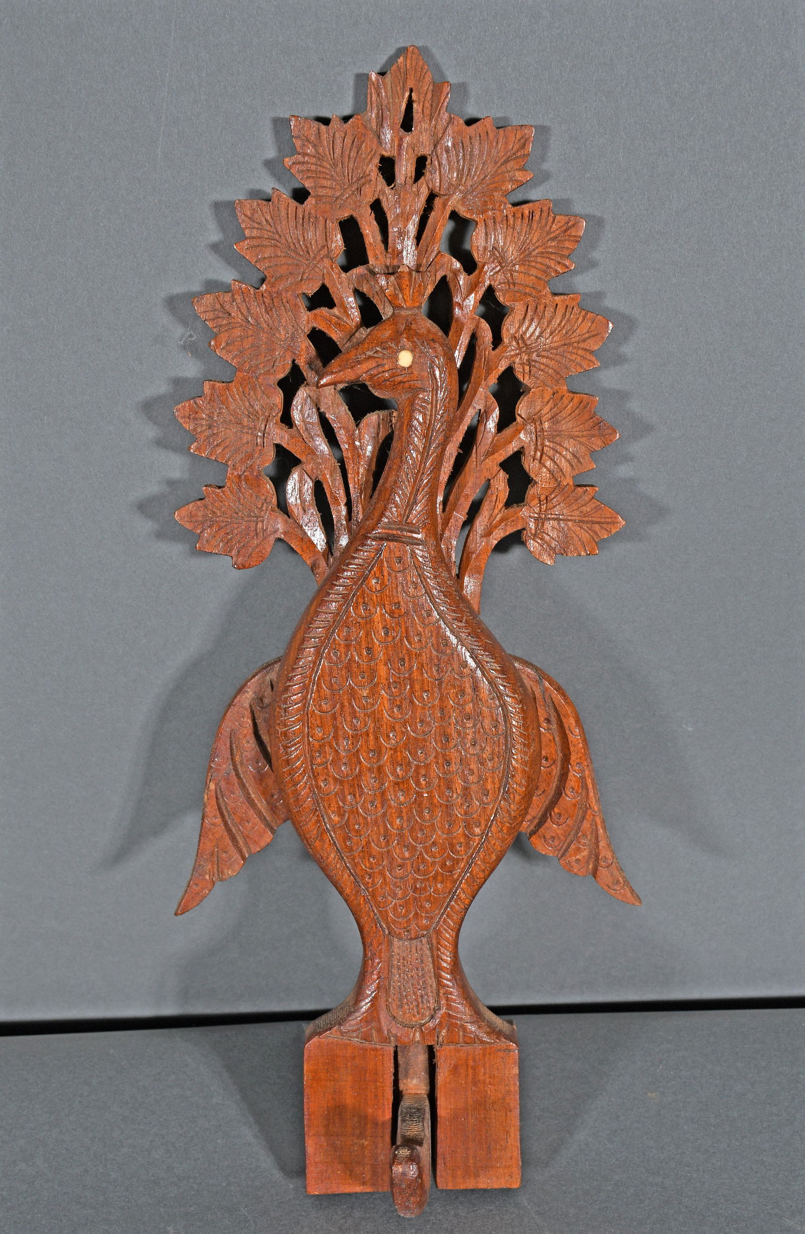 Anonymous Peacock Hat Hanger. (1 of 2)