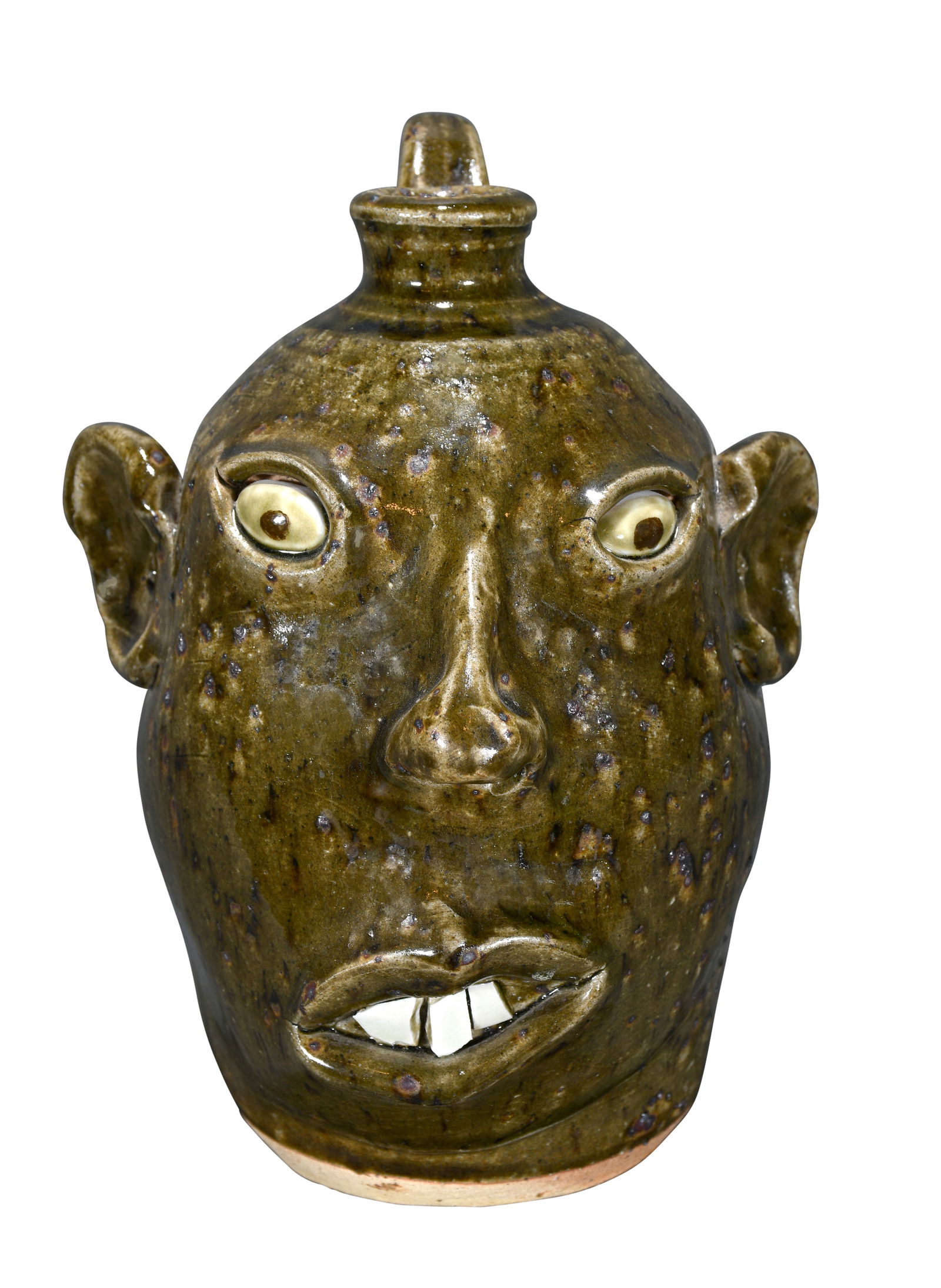 David Meaders. Face Jug. (1 of 5)