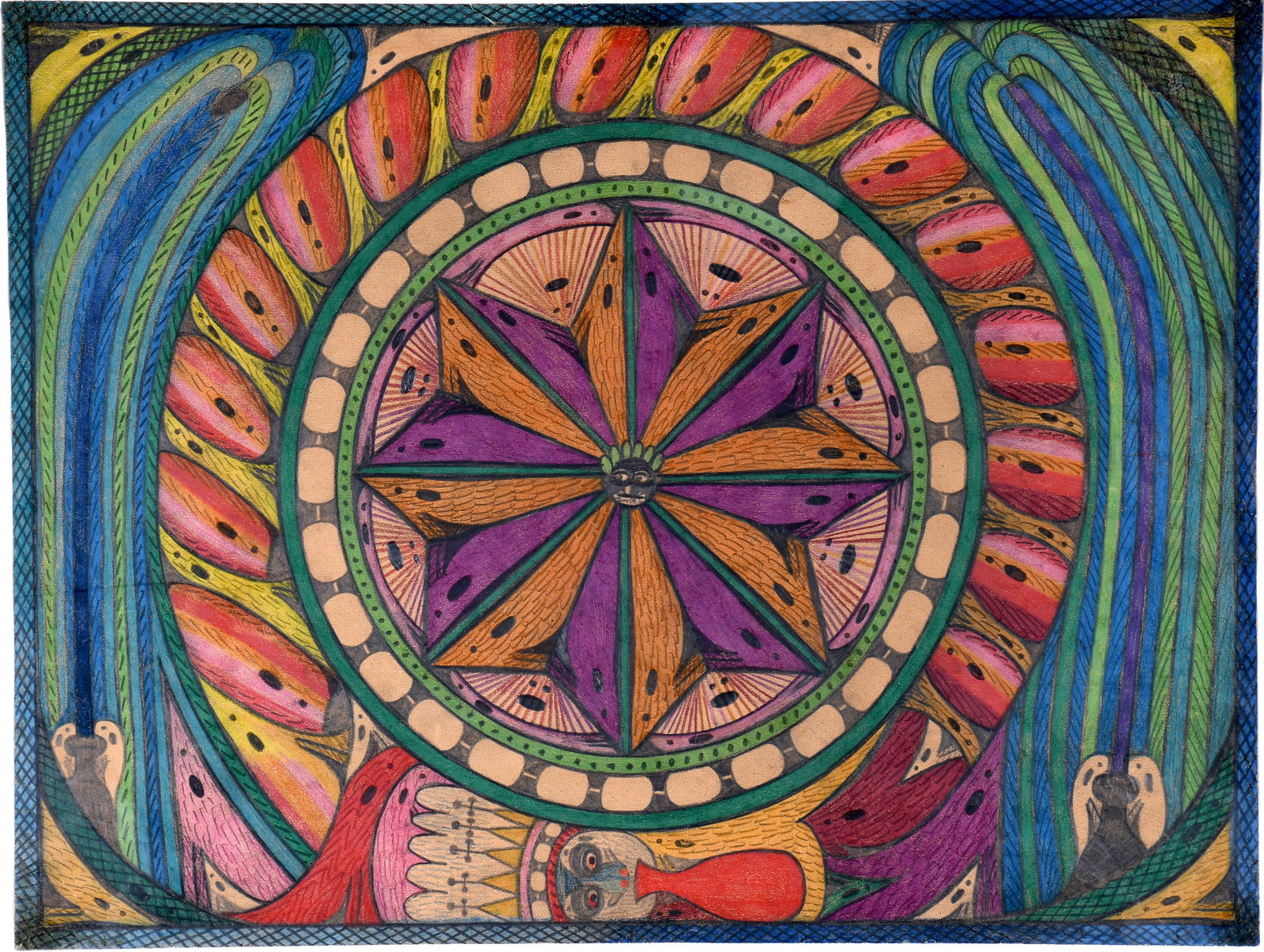 Adolf Wolfli. Bangali Firework. (1 of 15)