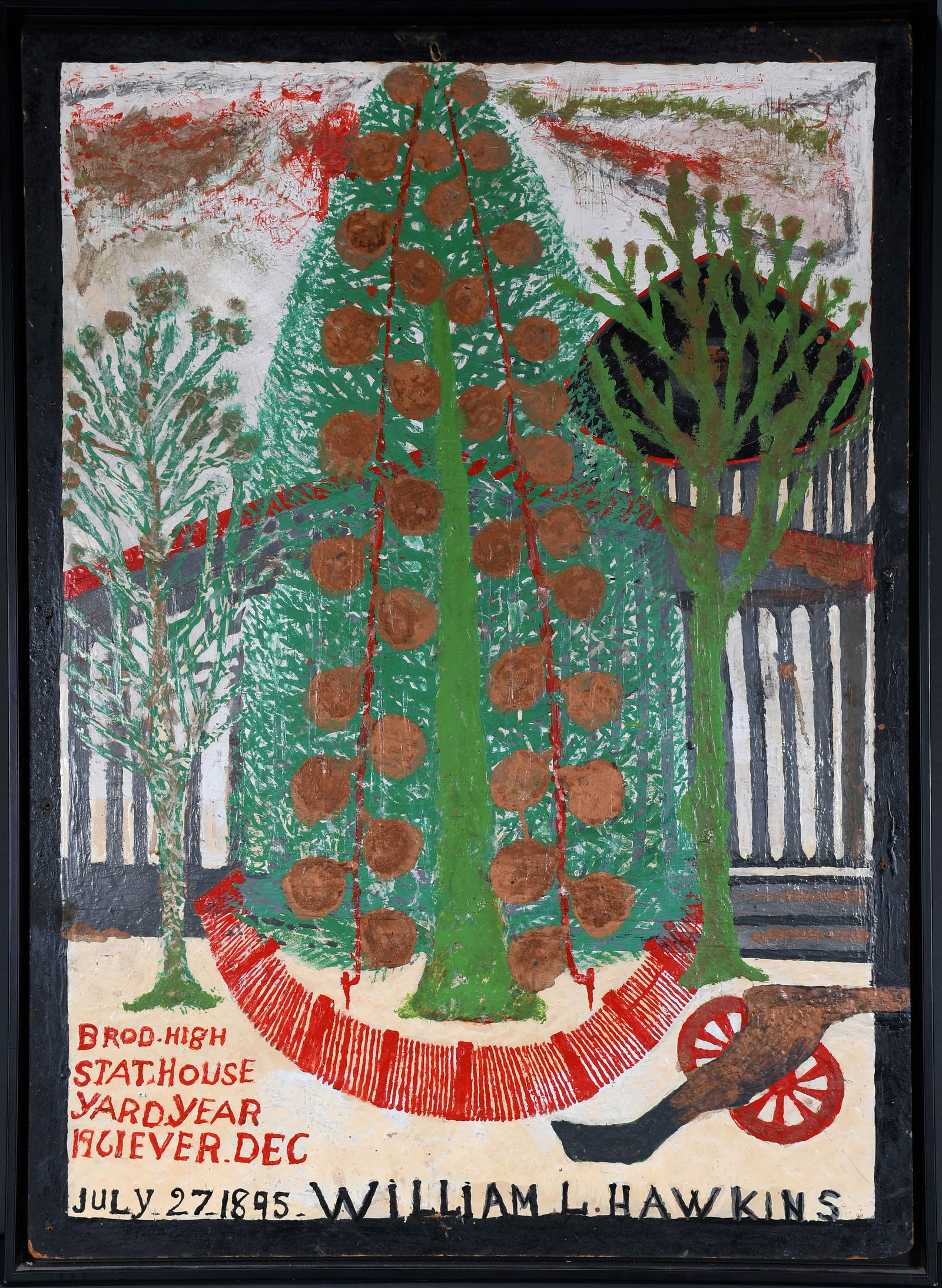 William Hawkins. Ohio State Capital Bord-High Stathouse Yard. (1 of 9)