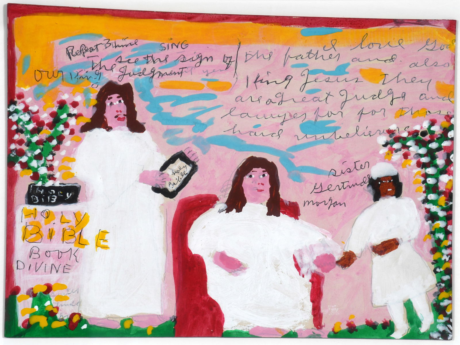 Sister Gertrude Morgan. Holy Bible Book Divine. (1 of 11)