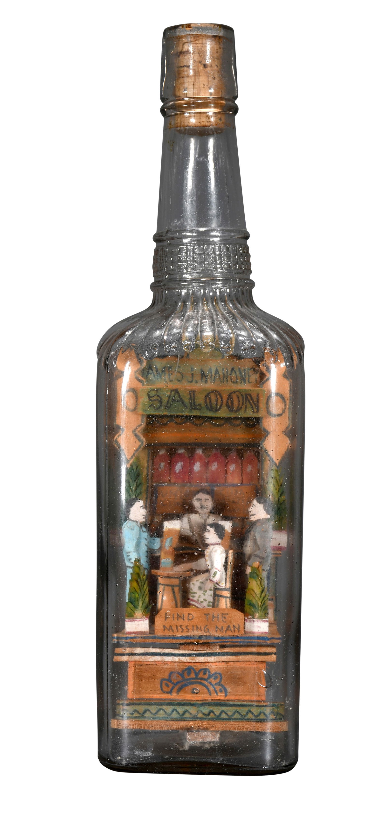 Carl Worner. Find The Missing Man, James J. Mahoney Saloon. (1 of 10)