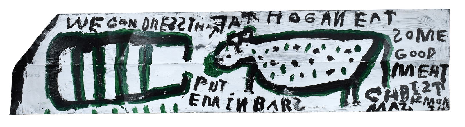 Mary T. Smith. We Can Dress That Fat Hog An Eat Some Good Meat. (1 of 7)