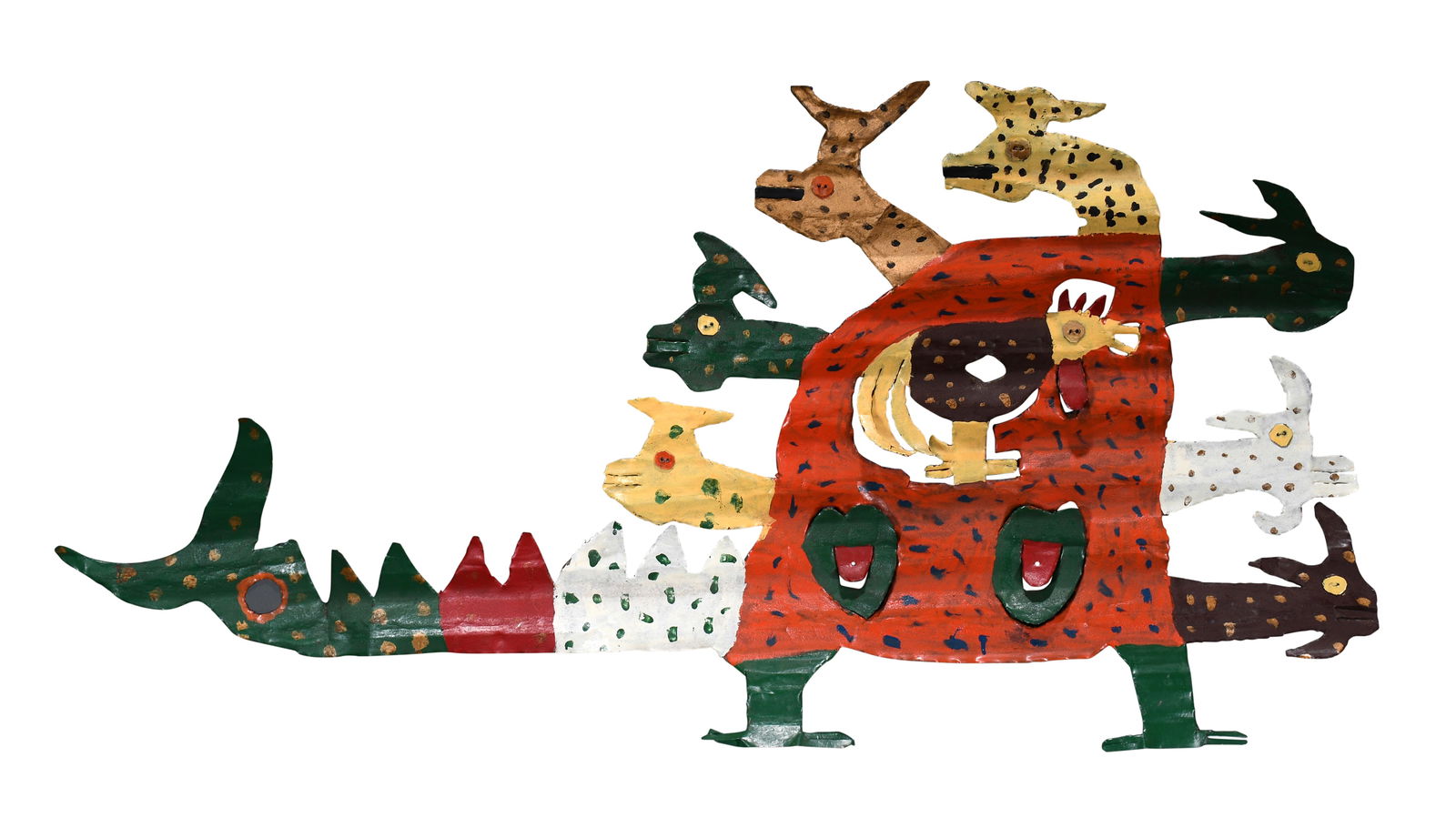 David Butler. Seven-Headed Beast of Revelations. (1 of 10)