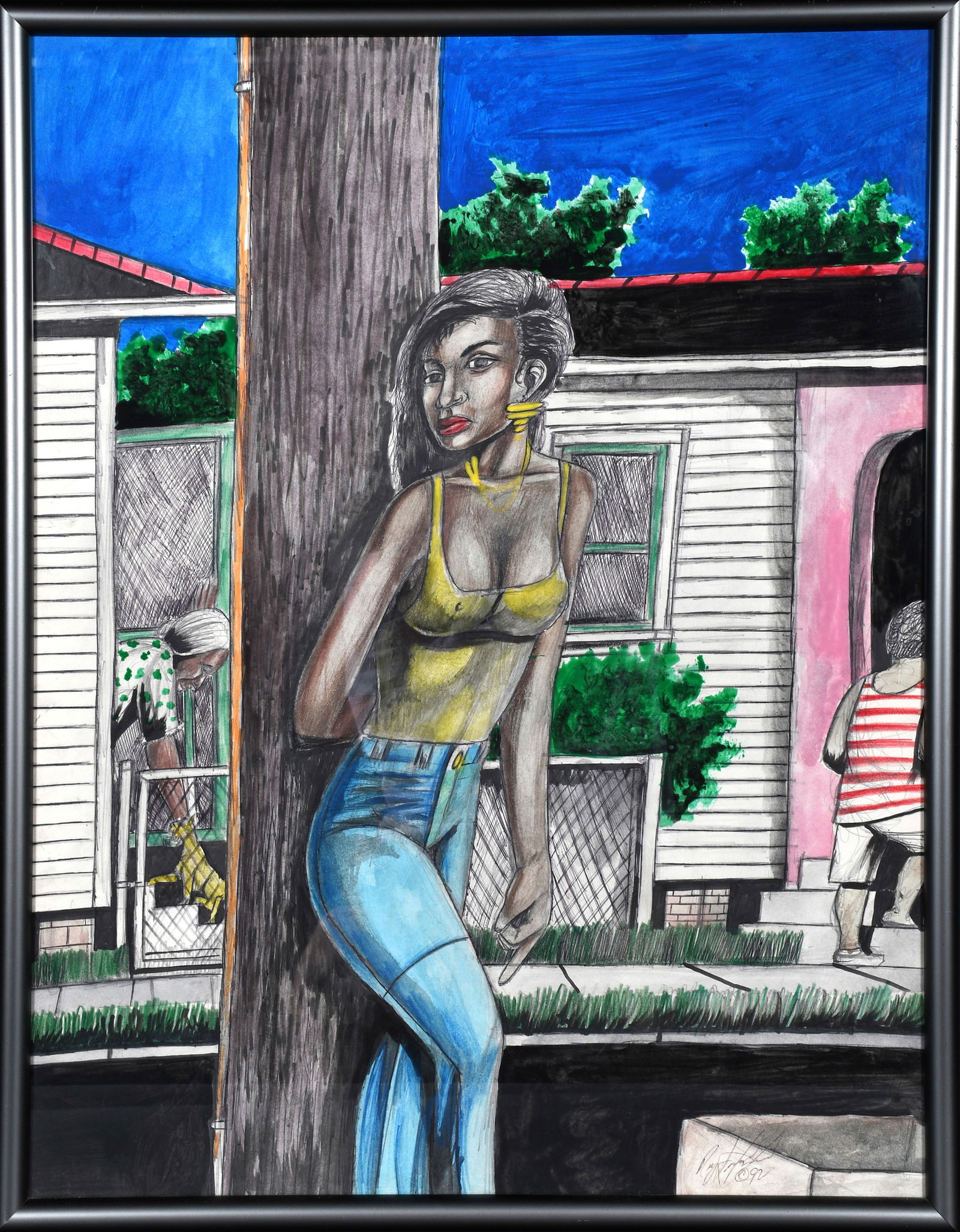 Roy Ferdinand. Flashing The Sign. (1 of 3)