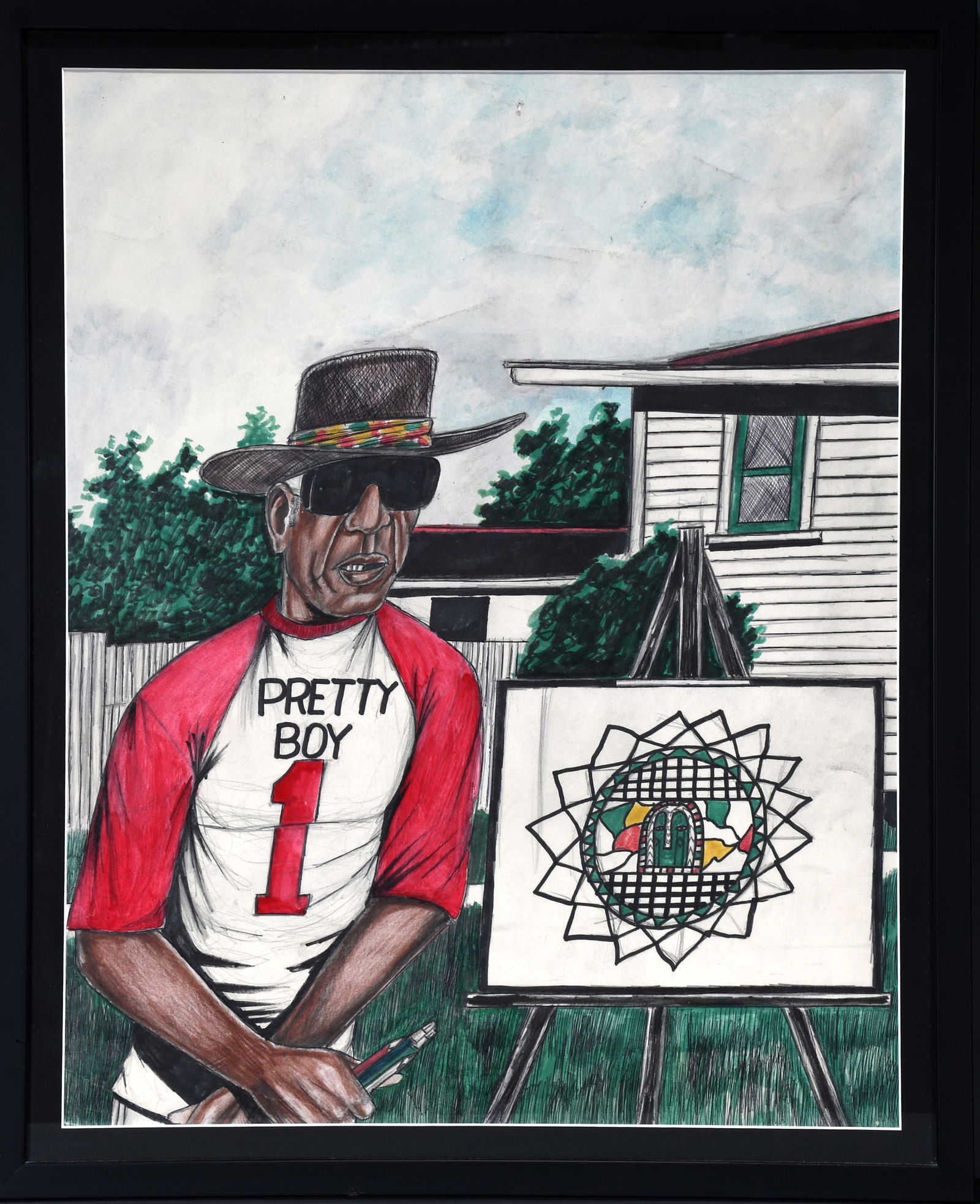 Roy Ferdinand. Portrait of Henry Ray Clark. (1 of 3)