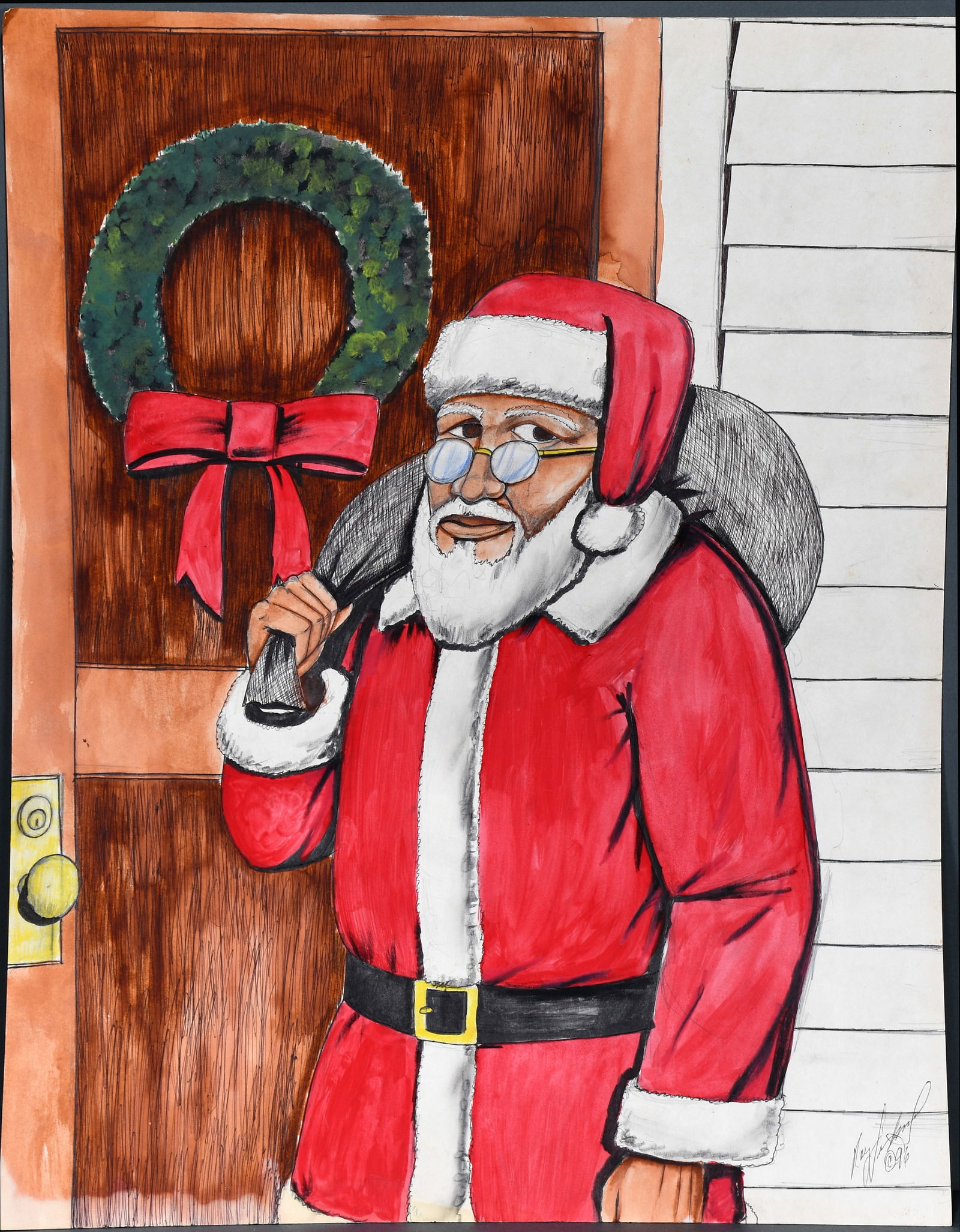 Roy Ferdinand. Santa Claus. (1 of 2)