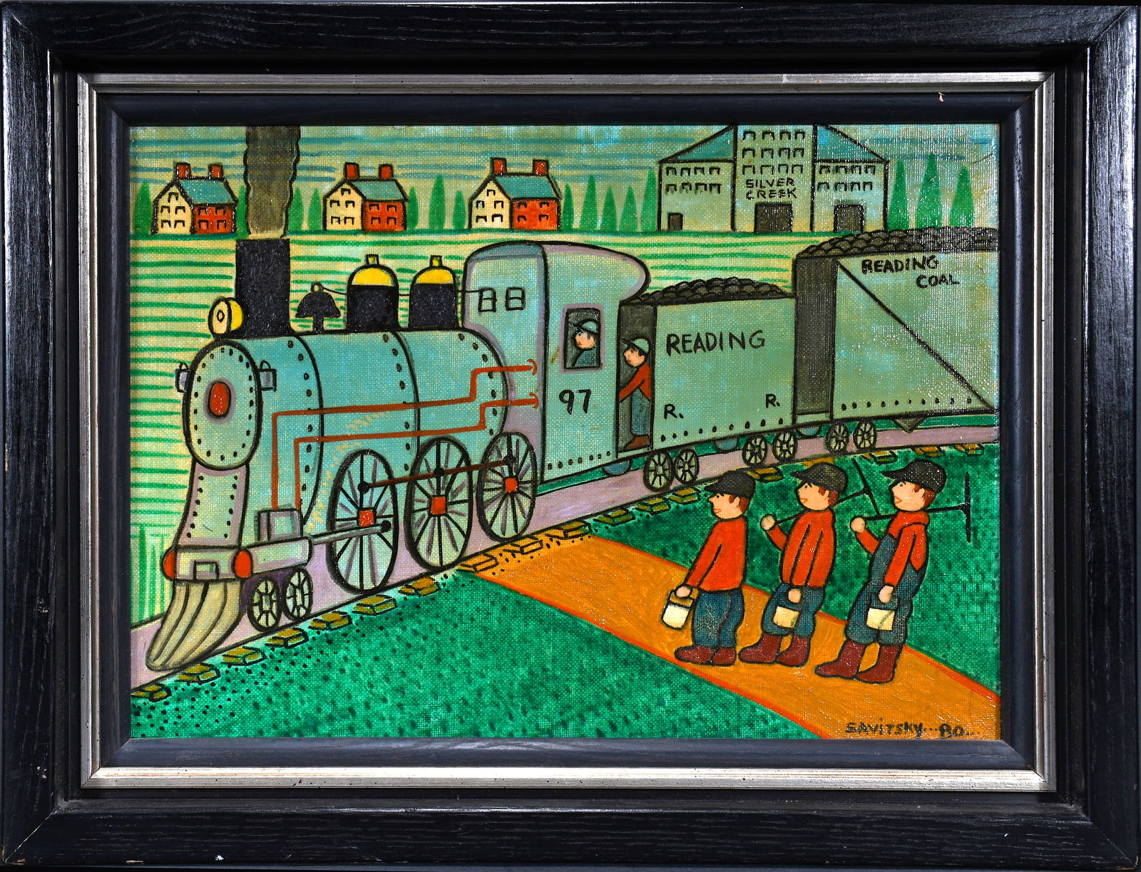 Jack Savitsky. Reading Railroad. (1 of 4)