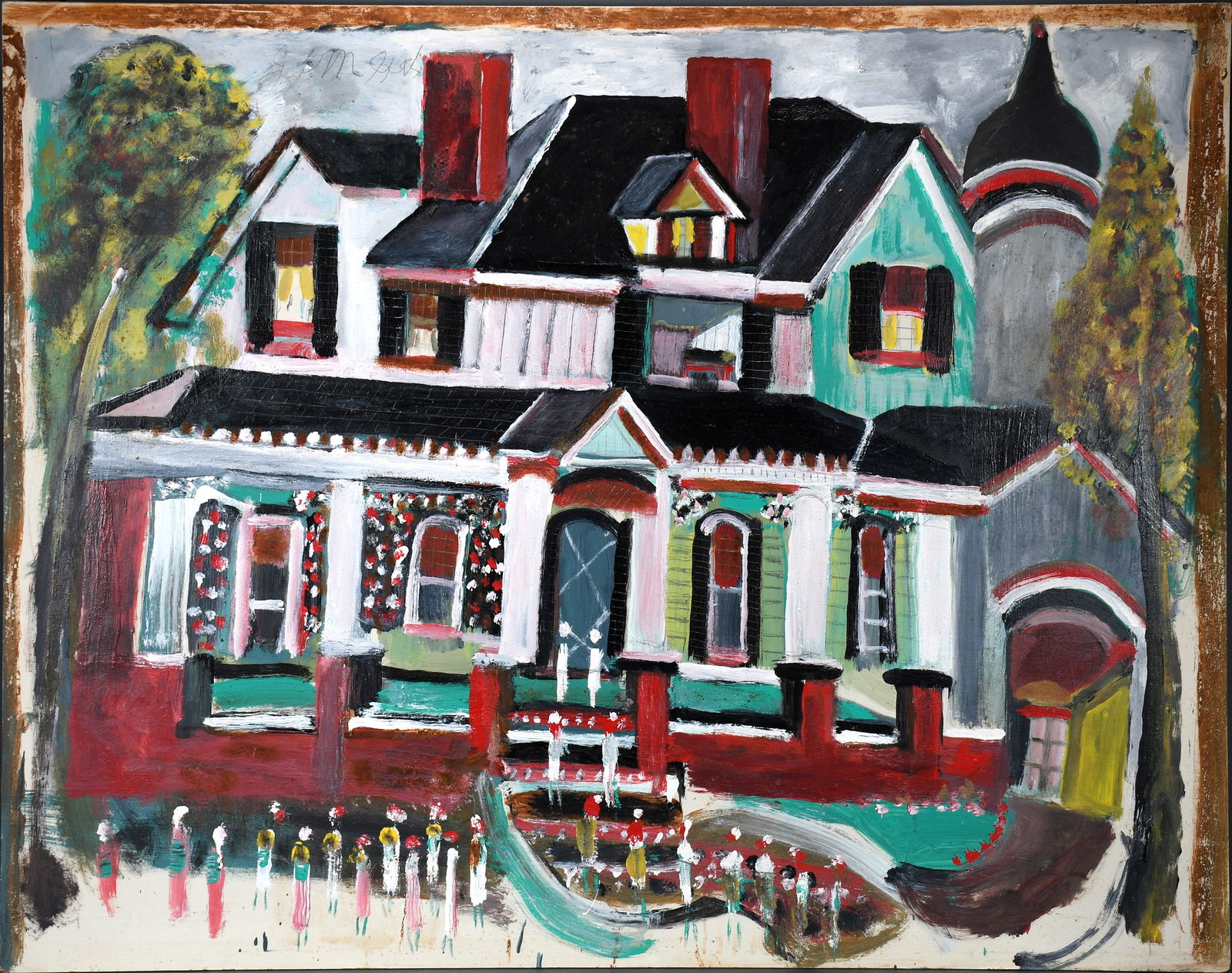 Jimmy Lee Sudduth. Mansion. (1 of 5)