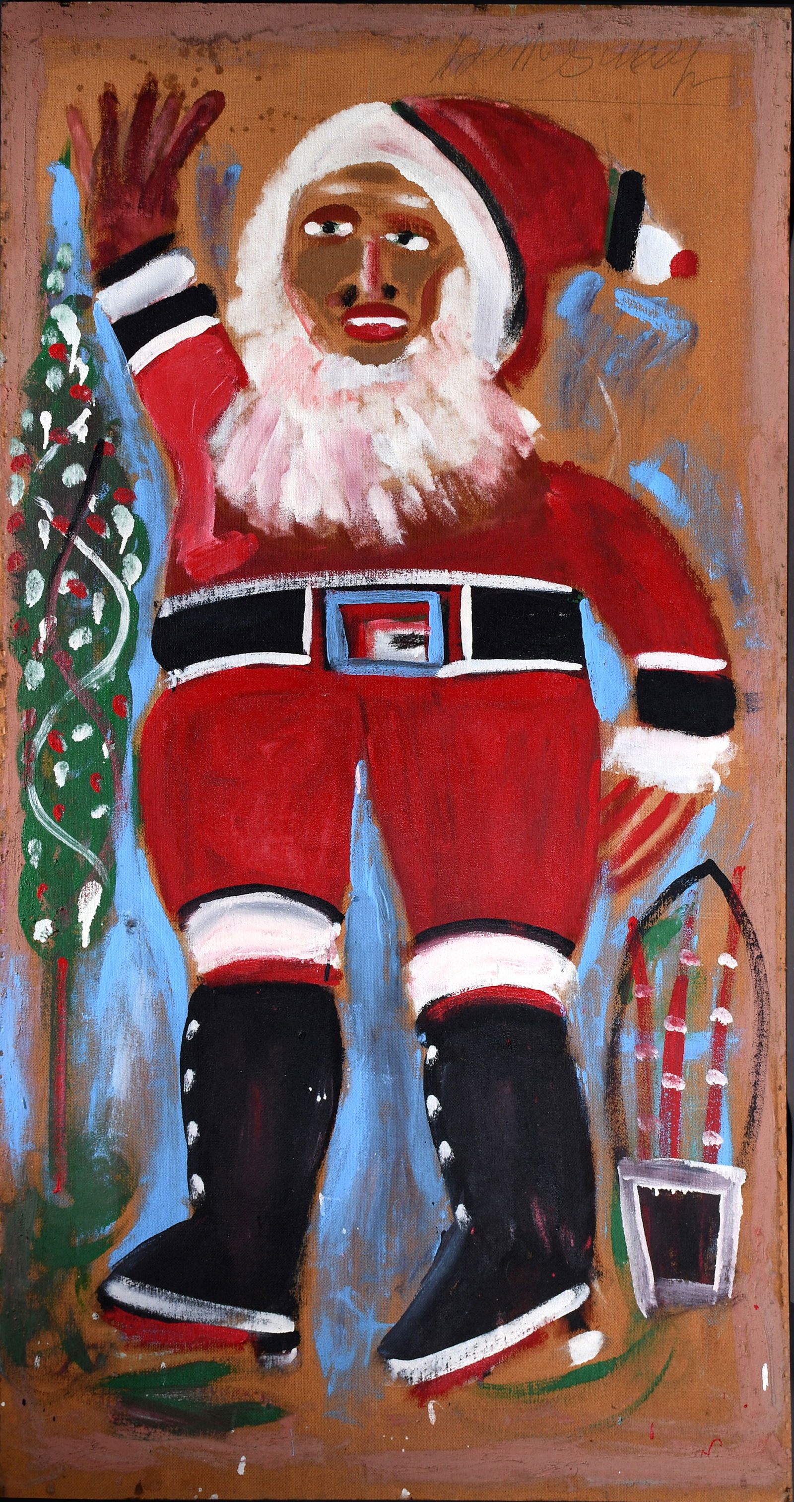 Jimmy Lee Sudduth. Extra Large Santa. (1 of 5)