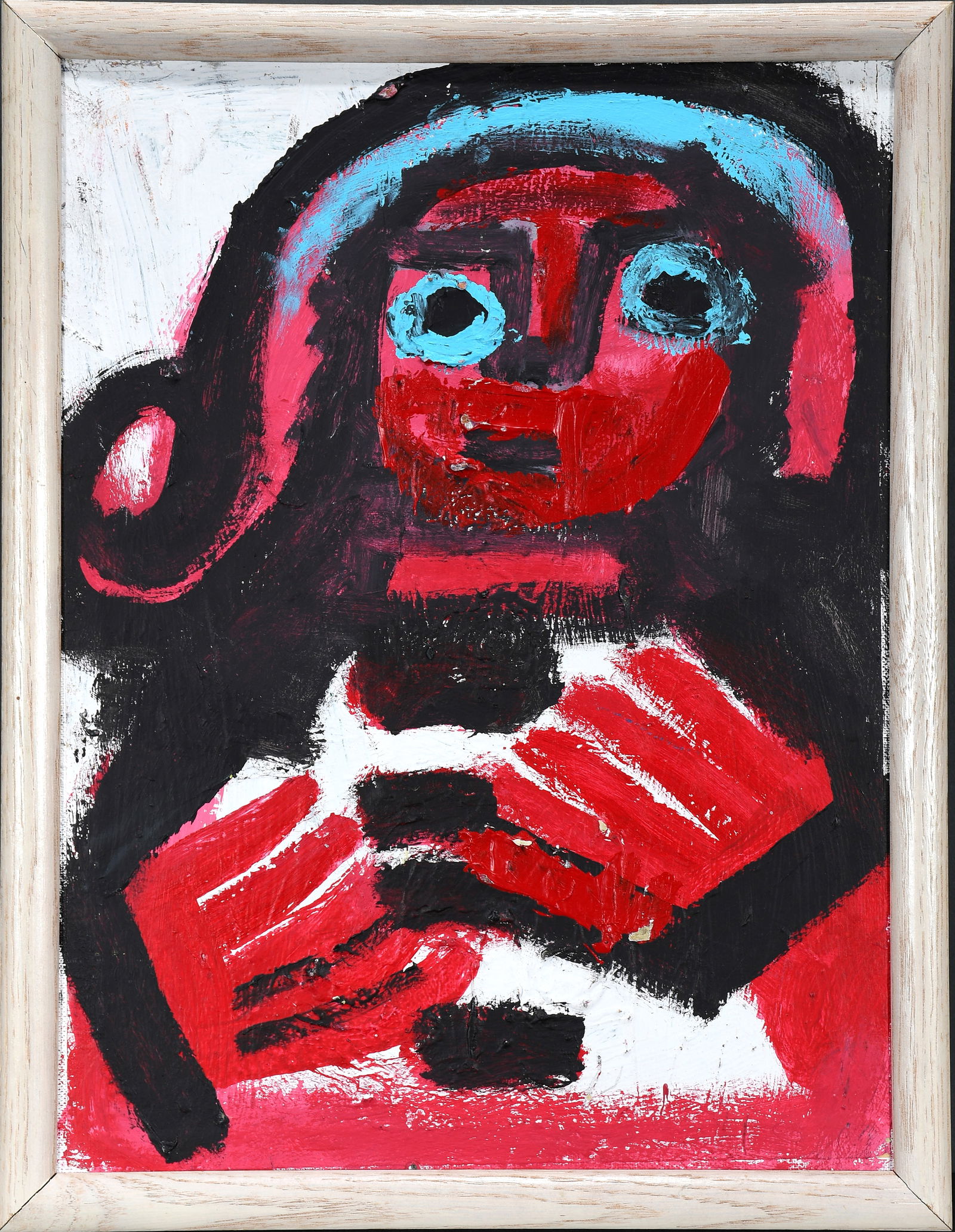 Eddy Mumma. Red Face and Orange Face. (1 of 2)