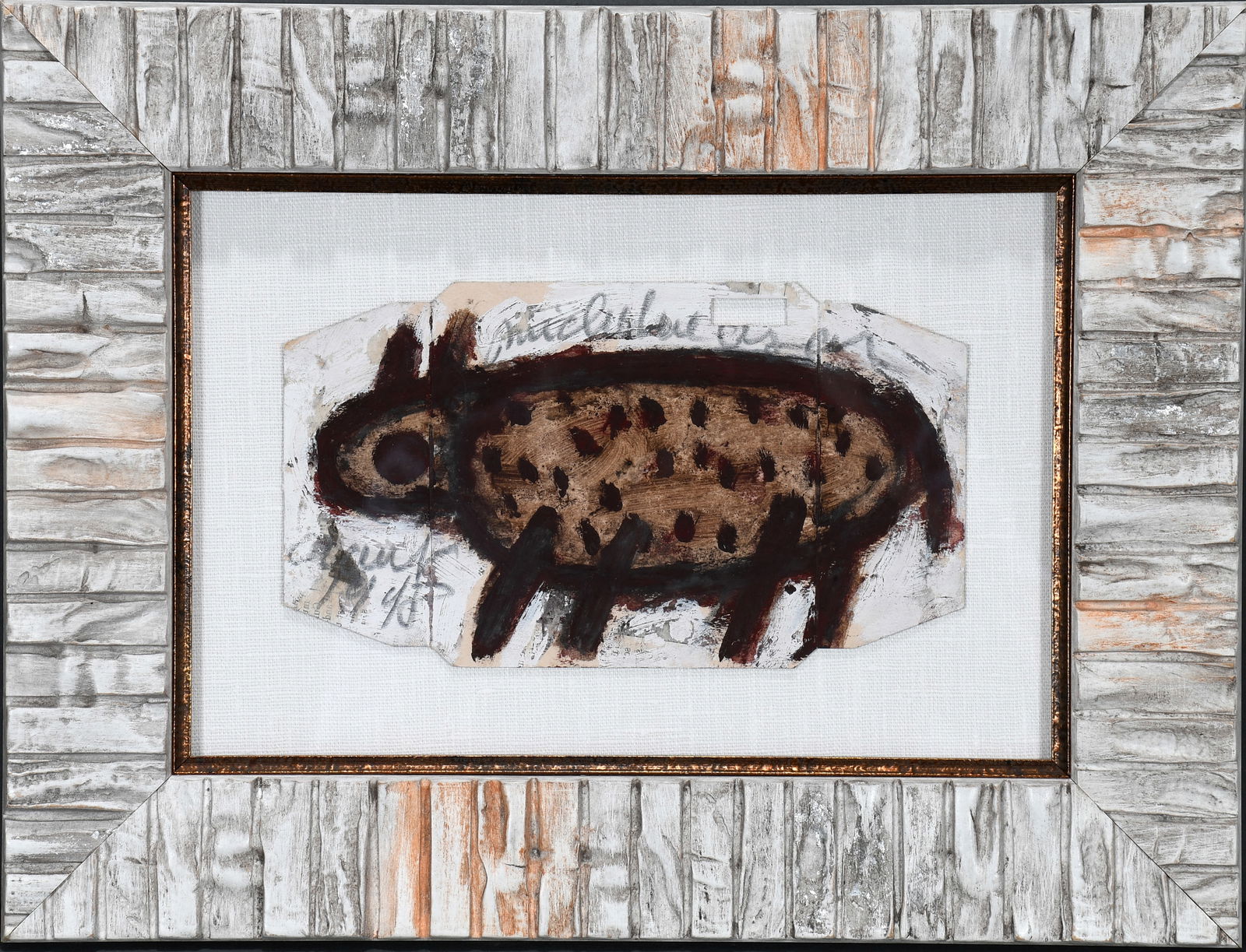Michel Nedjar. Spotted Pig. (1 of 4)
