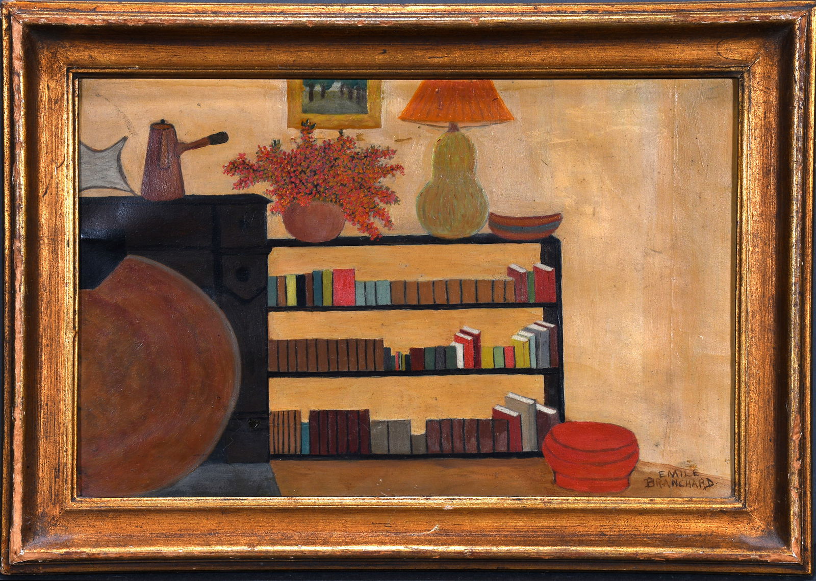 Emile Branchard. Bookshelf. (1 of 4)