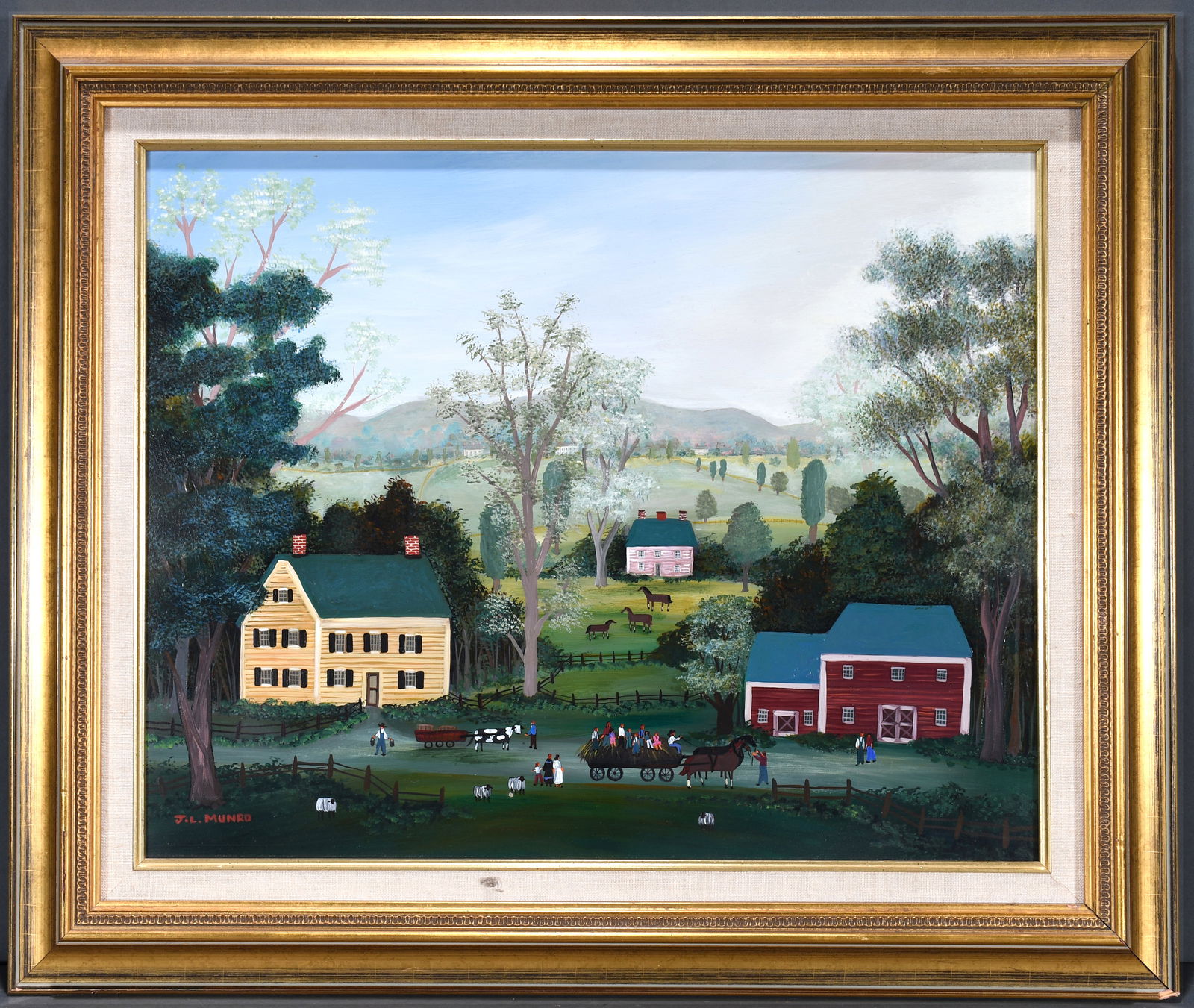 Janet Munro. Going For A Hayride. (1 of 5)