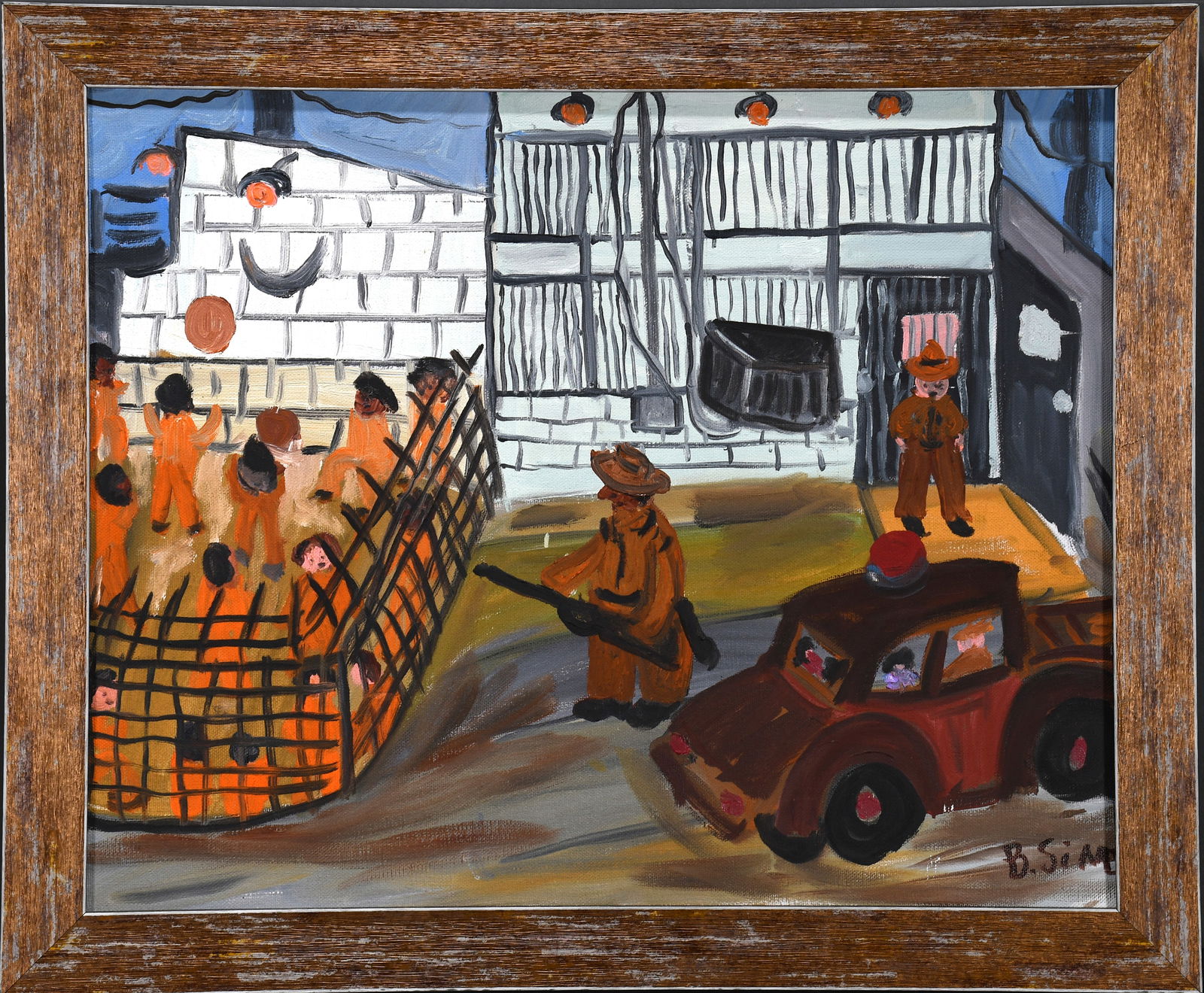 Bernice Sims. Escambia County Jail. Auction