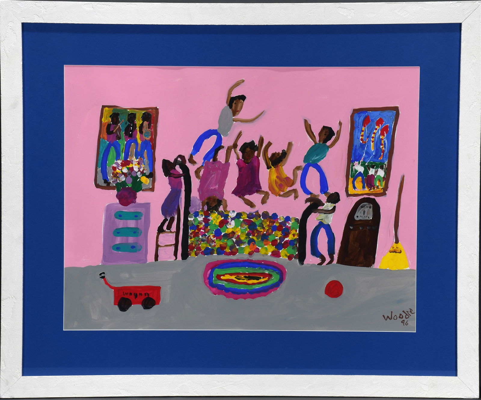 Woodie Long. Jumping On Grandma's Bed. (1 of 3)