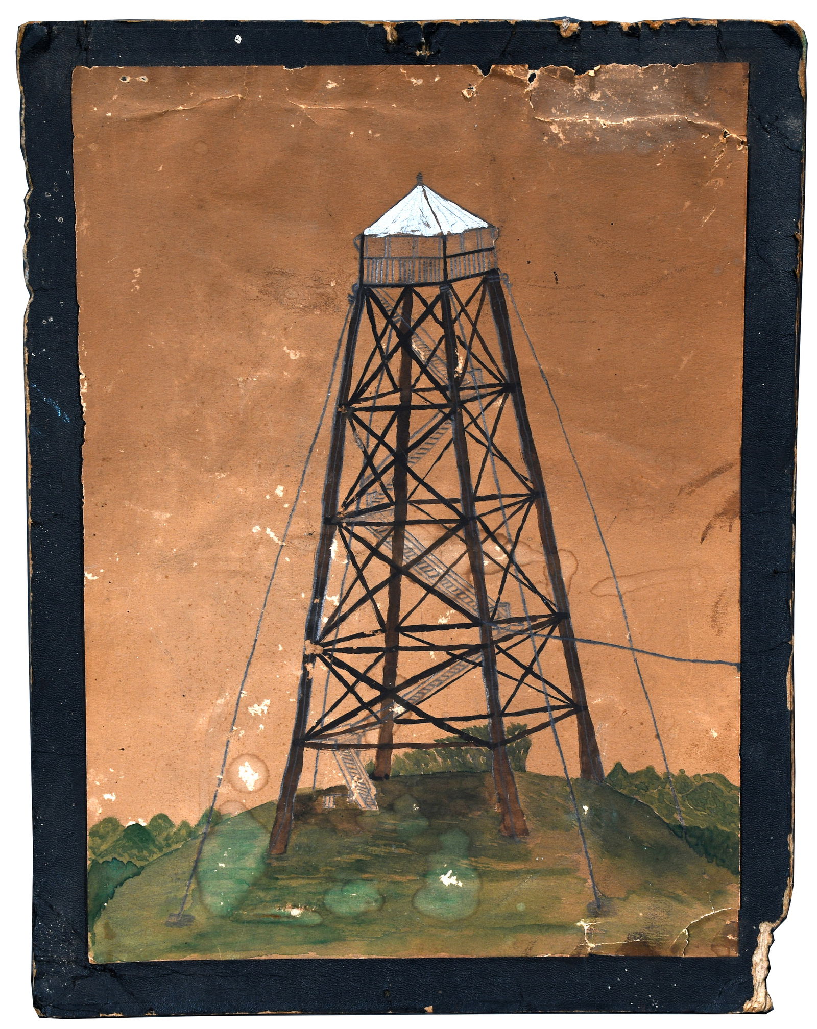 Noah Kinney. Fire Tower. (1 of 4)