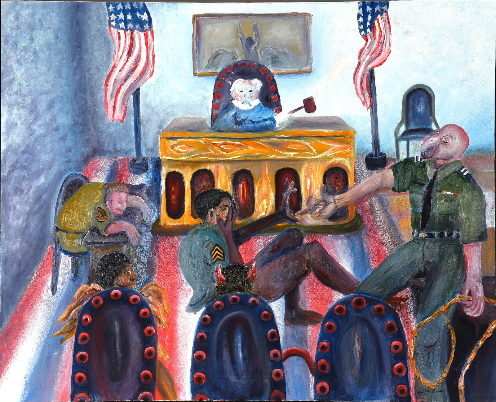 Roger Rice. Prosecutor, The Judge, and the Artist. (1 of 2)