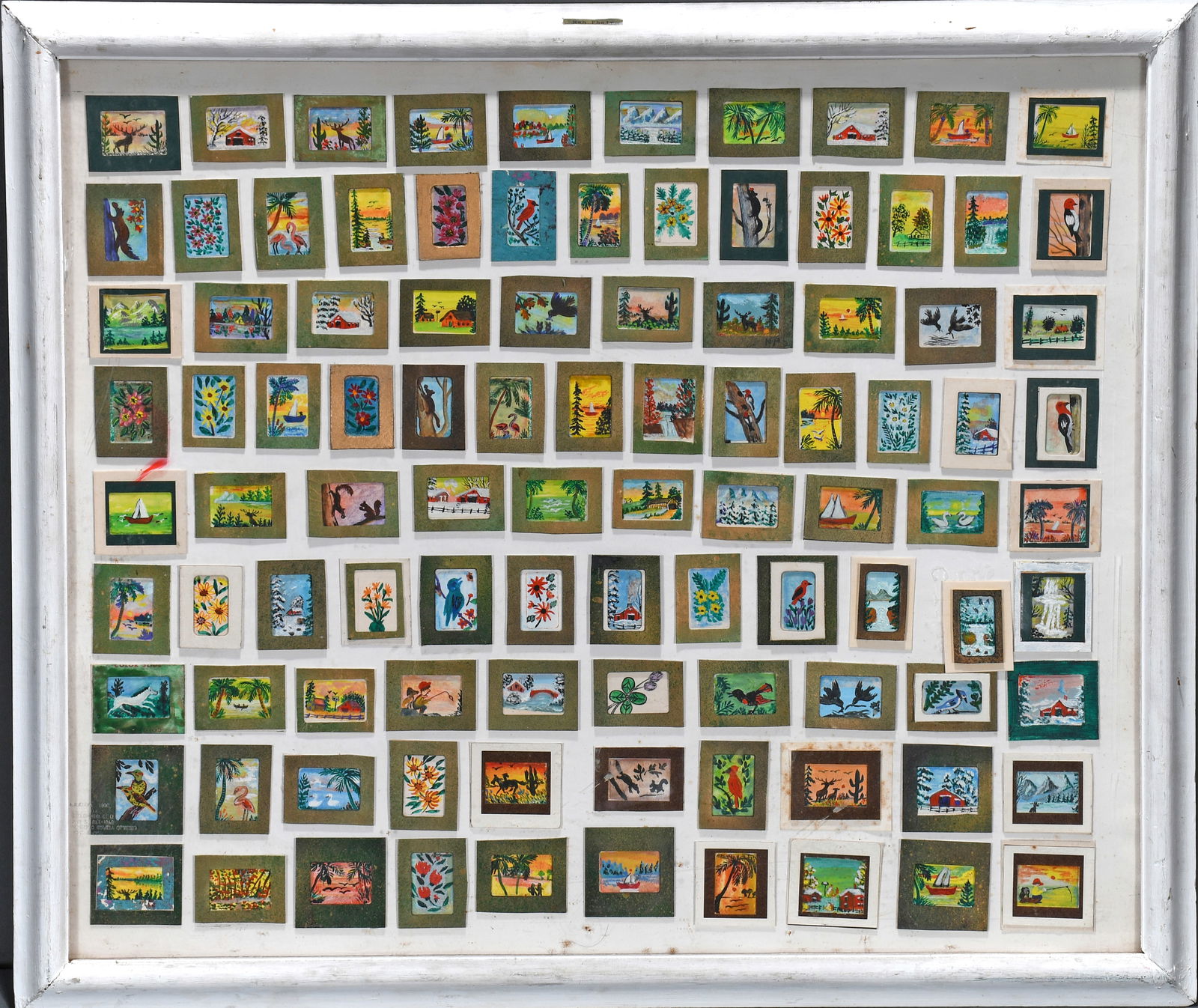 Nan Phelps. 99 Miniature Paintings. (1 of 6)