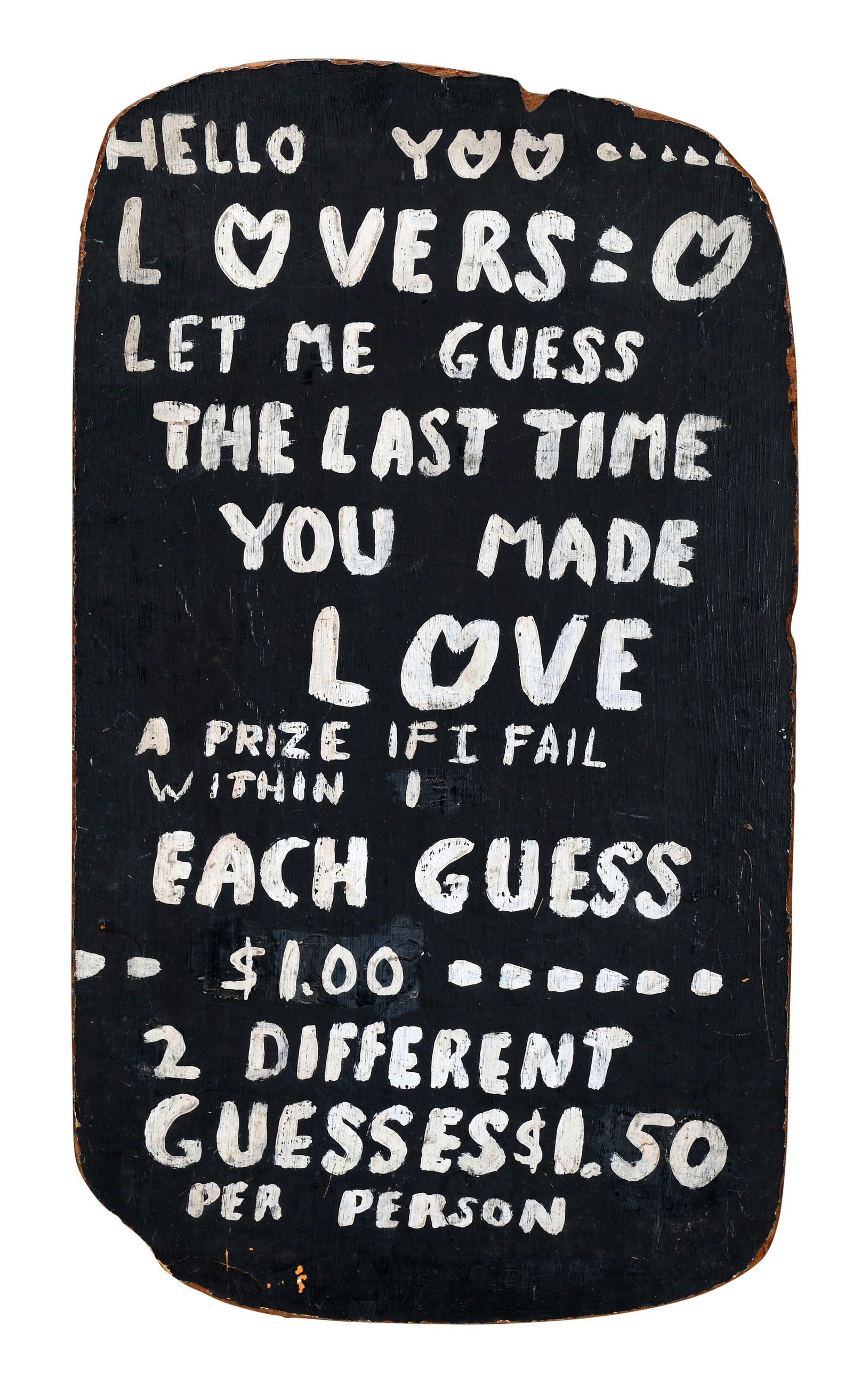 Dave Glovsky. Hello Lovers, Let Me Guess The Last Time You Made Love. (1 of 3)