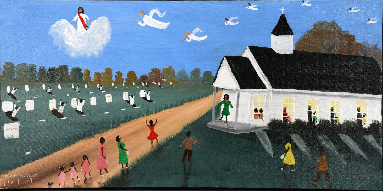 Zelle Manning. Here Comes Jesus The Rapture. (1 of 3)