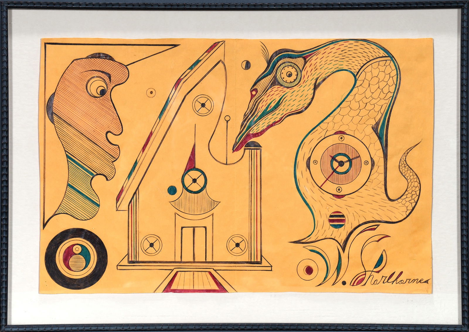 Welmon Sharlhorne. Staring Time Down. (1 of 4)