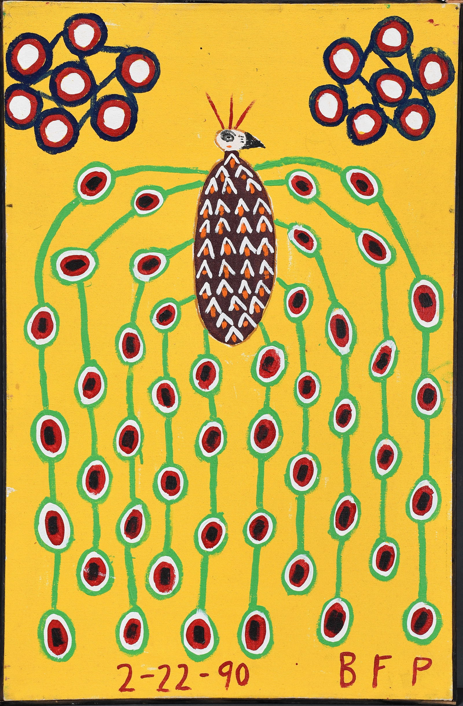 B.F. Perkins. Yellow Cherokee Bird. (1 of 3)