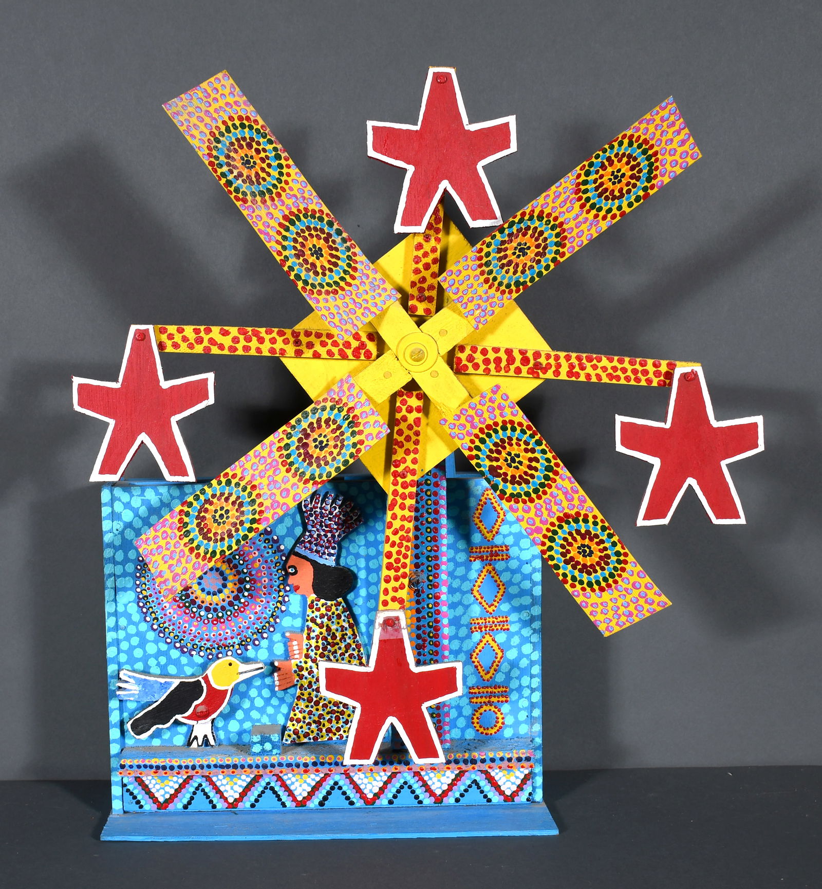 James Harold Jennings. Woman Feeding Bird Whirligig. (1 of 3)