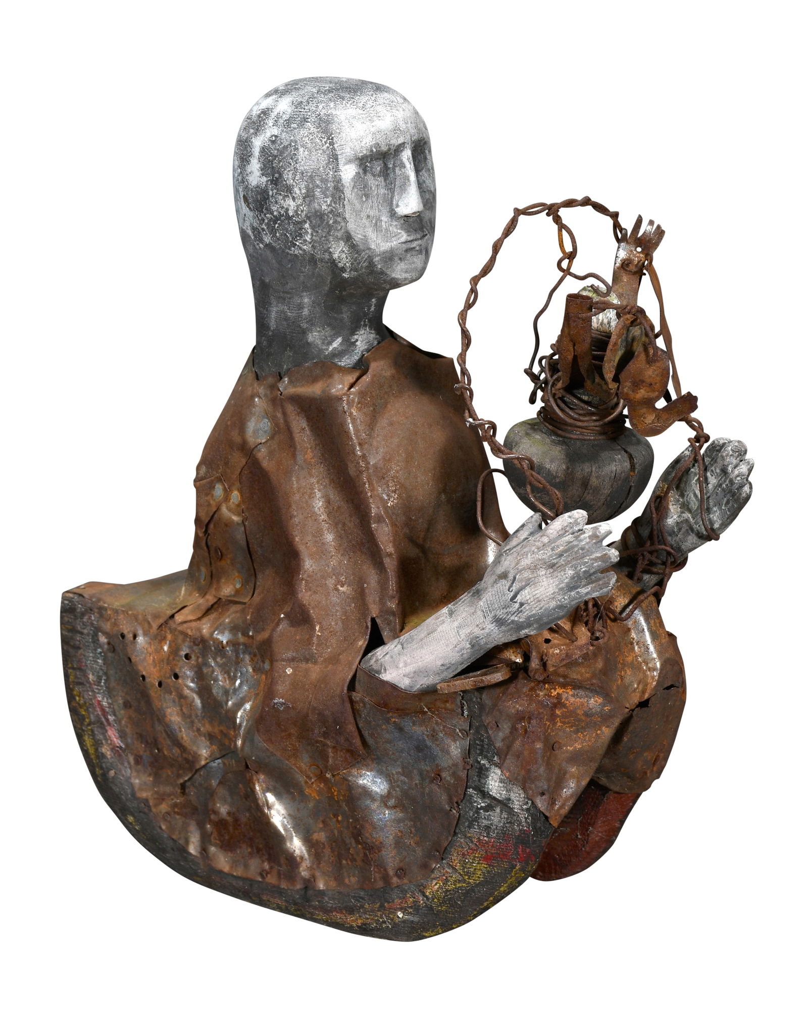 Terry Turrell. Figure In A Boat. (1 of 4)