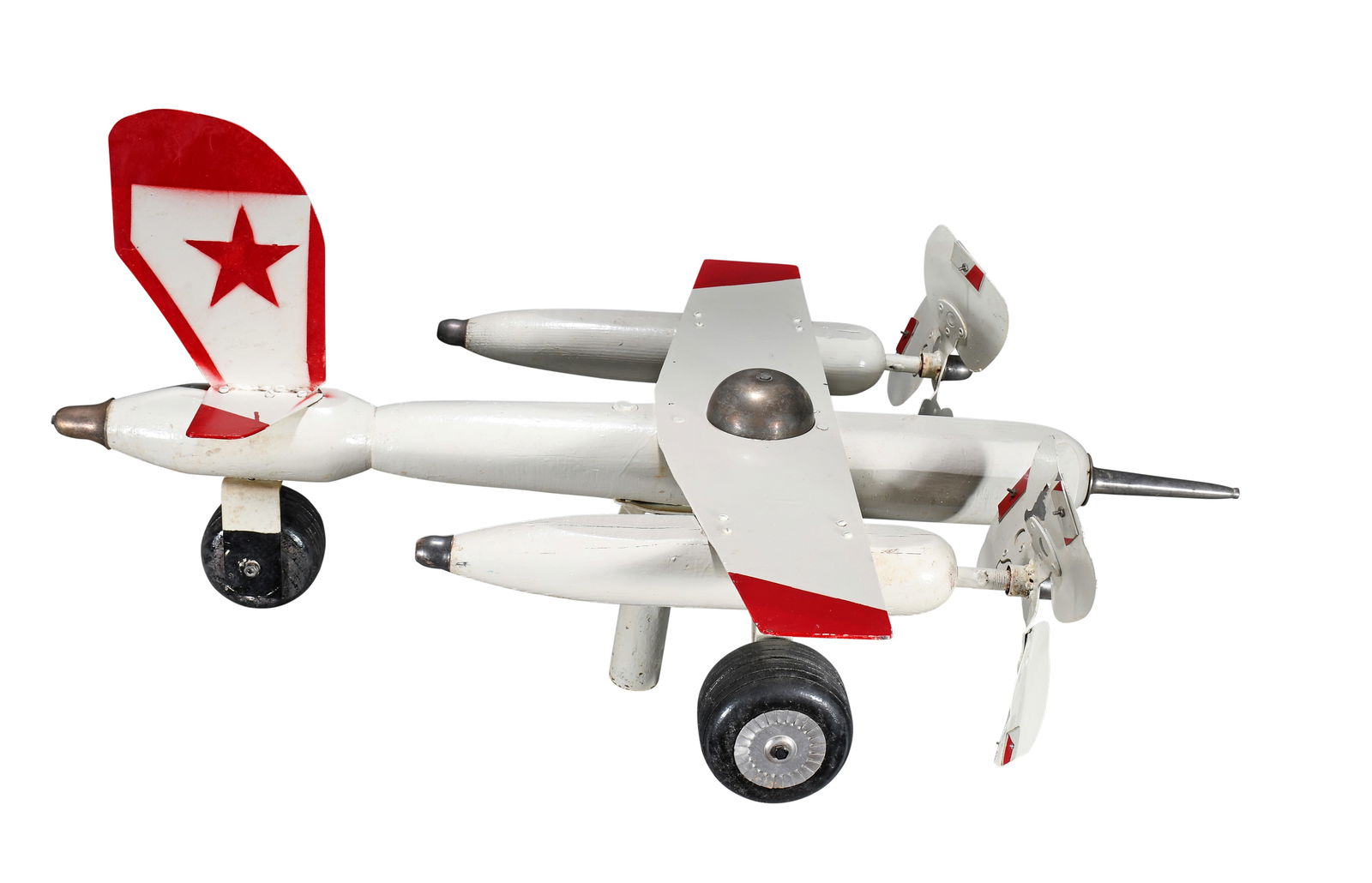 Vollis Simpson. Dual Engine Whirligig Plane. (1 of 6)