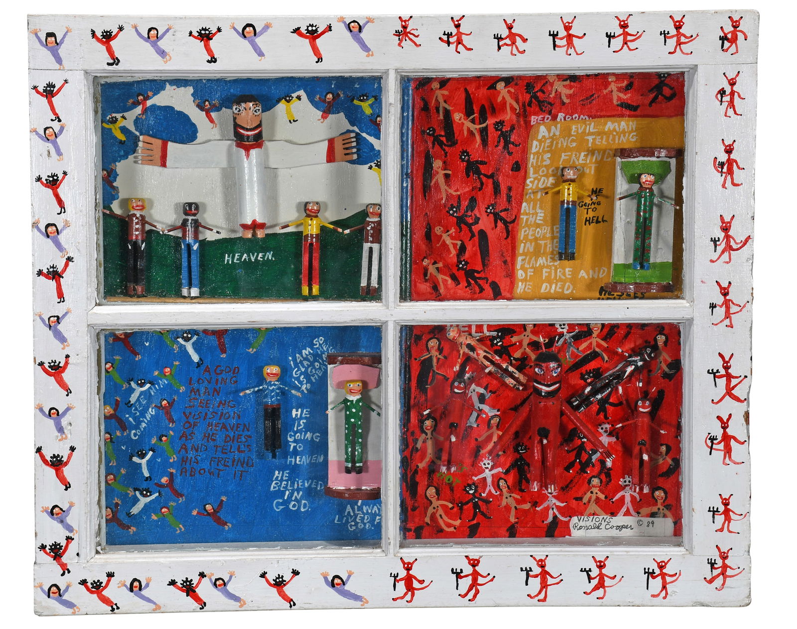 Ronald Cooper. Heaven & Hell Through the Bedroom Window. (1 of 3)